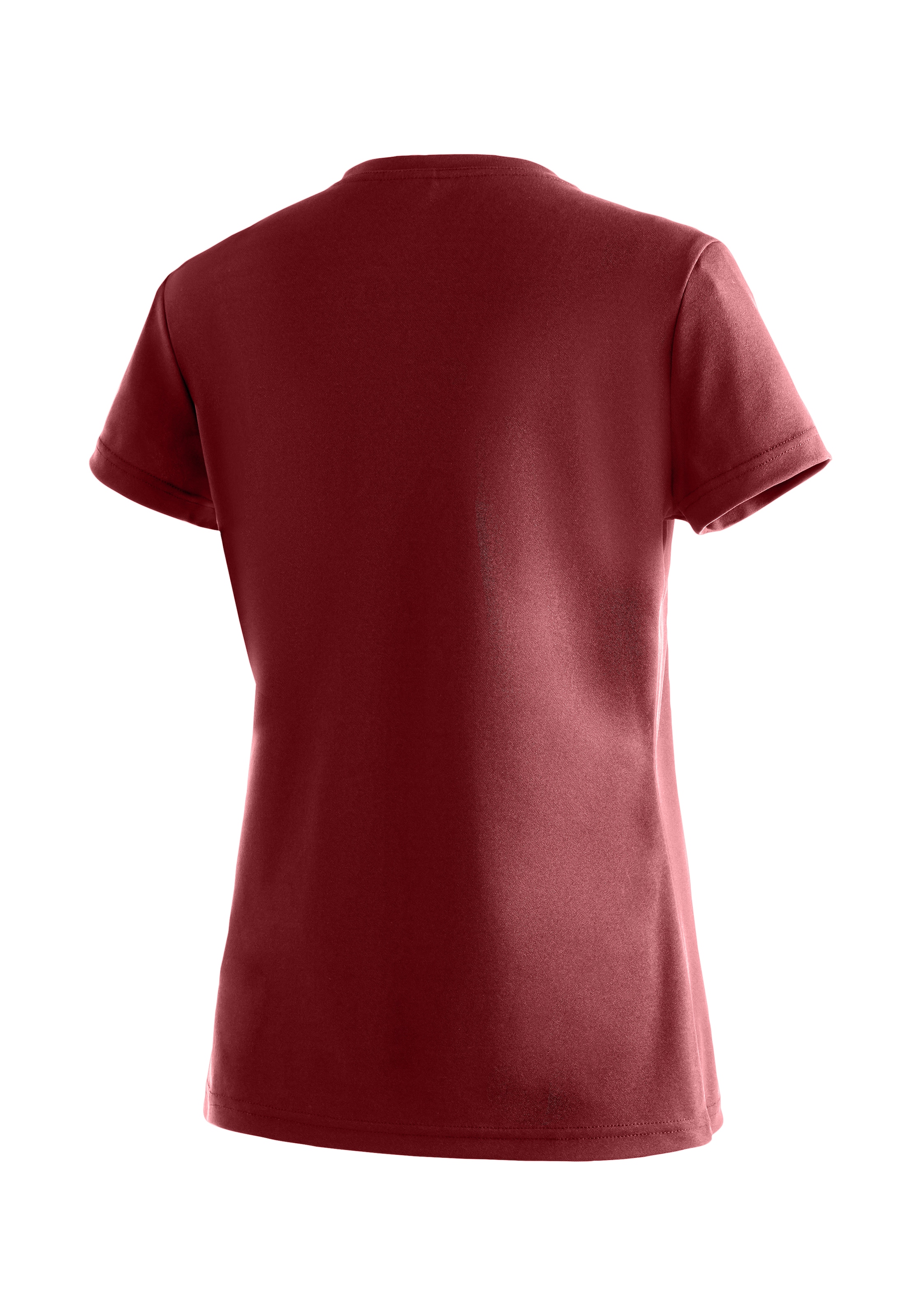 Maier Sports T-shirt »Da-Shirt 1/2 Arm Trudy« avec col en V discret, matière à séchage rapide, en polyester