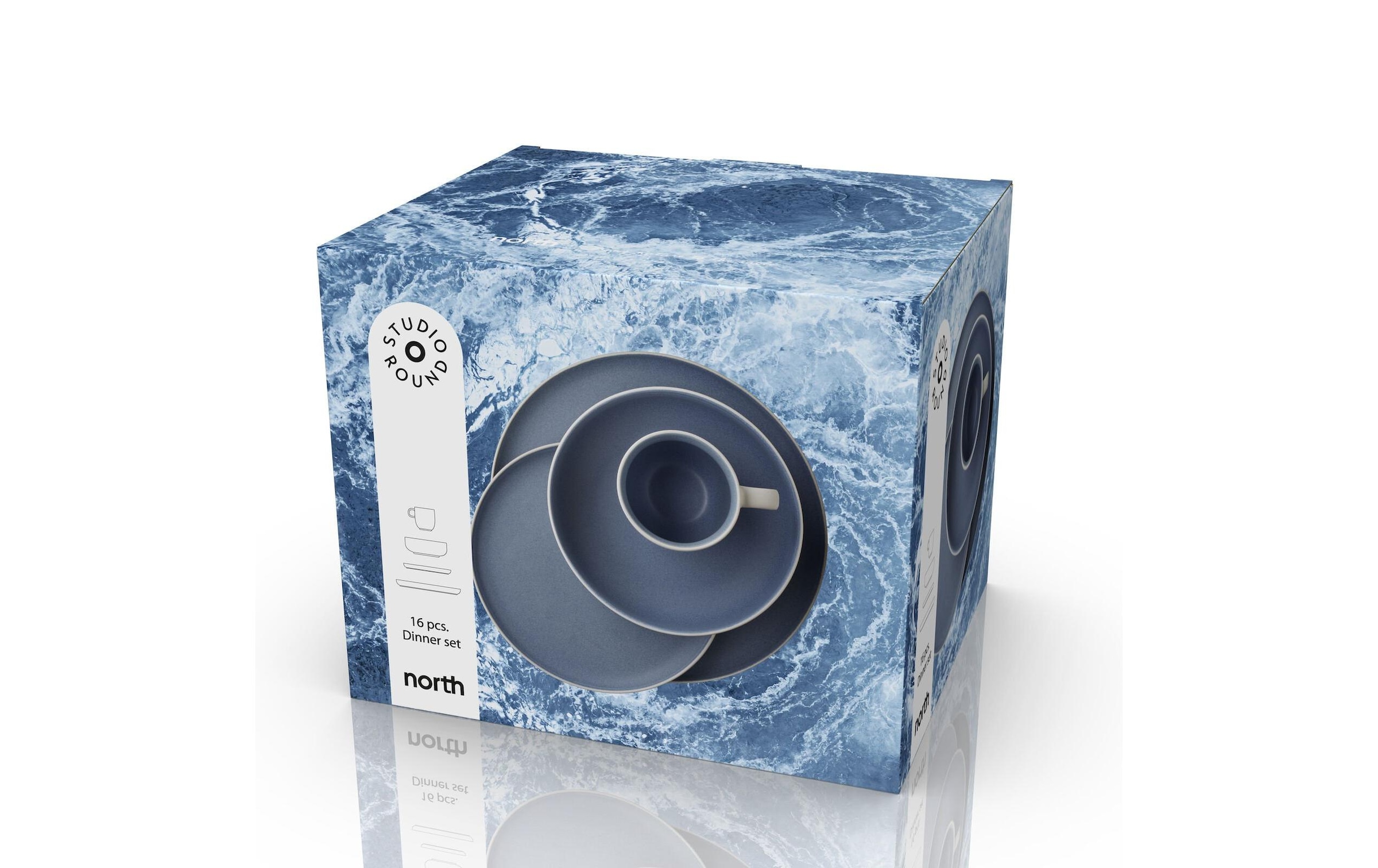   Geschirr-Set »Studio Round North 16-teilig«