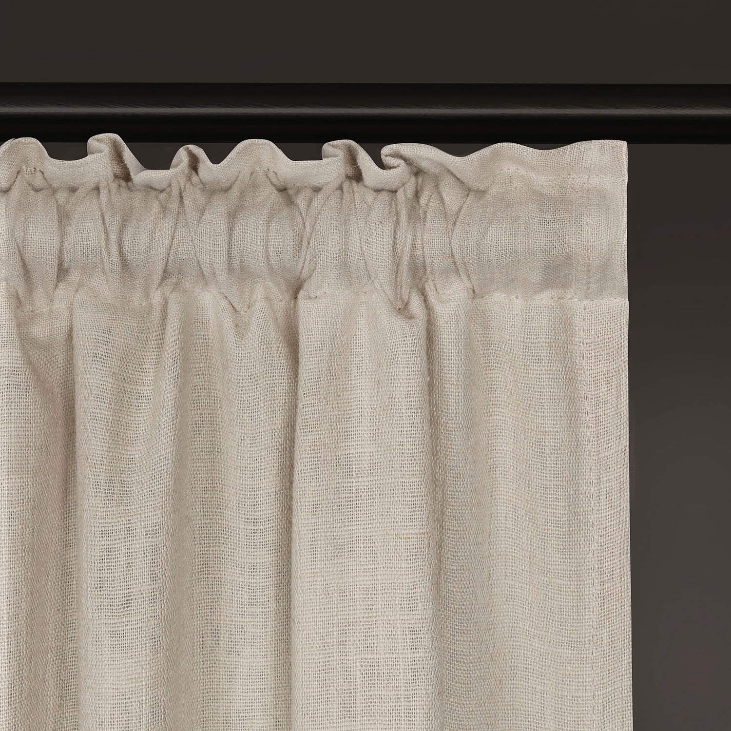 Gerster Rideau »Abra« Boucles cachées 1 cuis tlg. Fertiggardine "Abra"