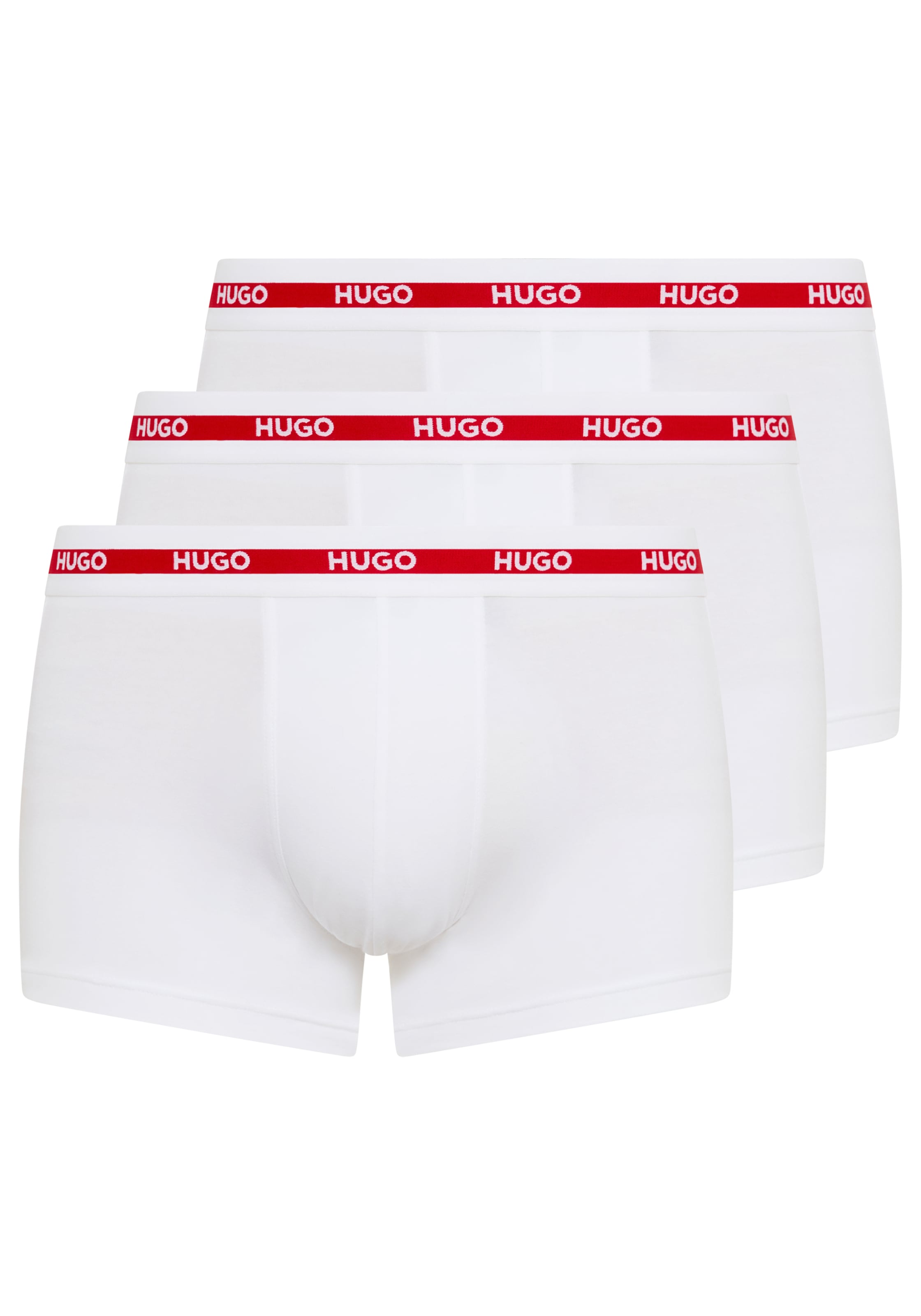 HUGO Underwear Tronc »TRIPLET PLANET« 3 cuis Logos am elastischen Bund, mittlere Bundhöhe
