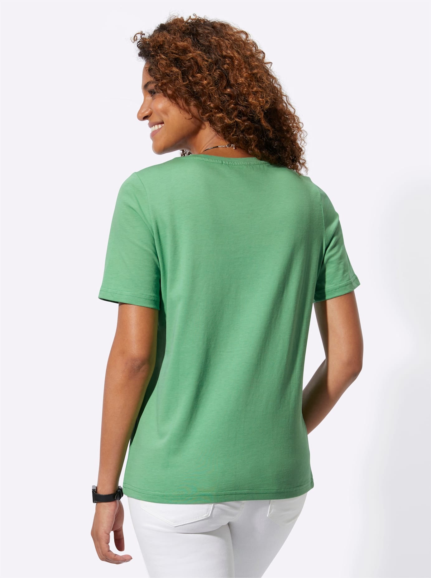 Casual Looks Shirt à col rond »Shirt« 1 cuis