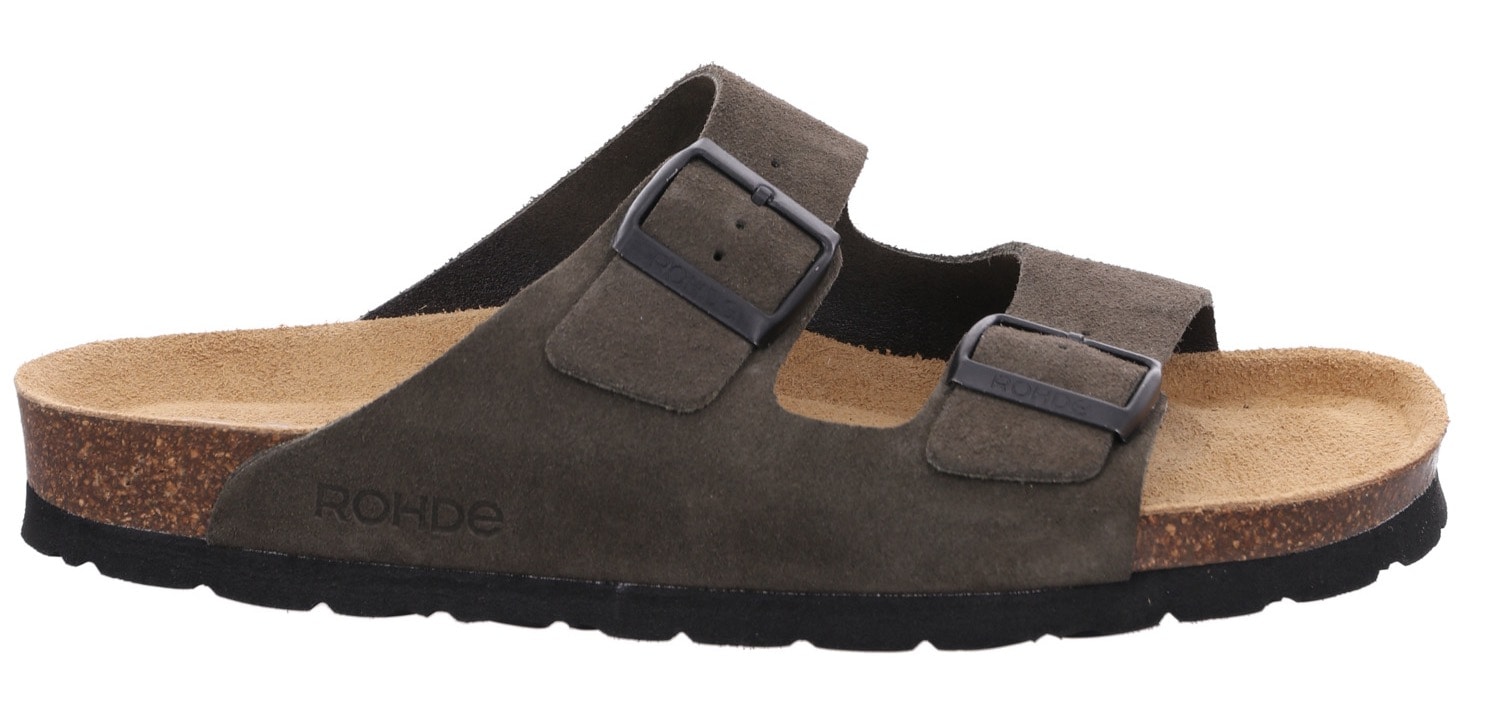 Rohde Pantolette »GRADO«  Sommerschuh, Hausschuh, Schlappen, Strandschuh mit Softfussbett