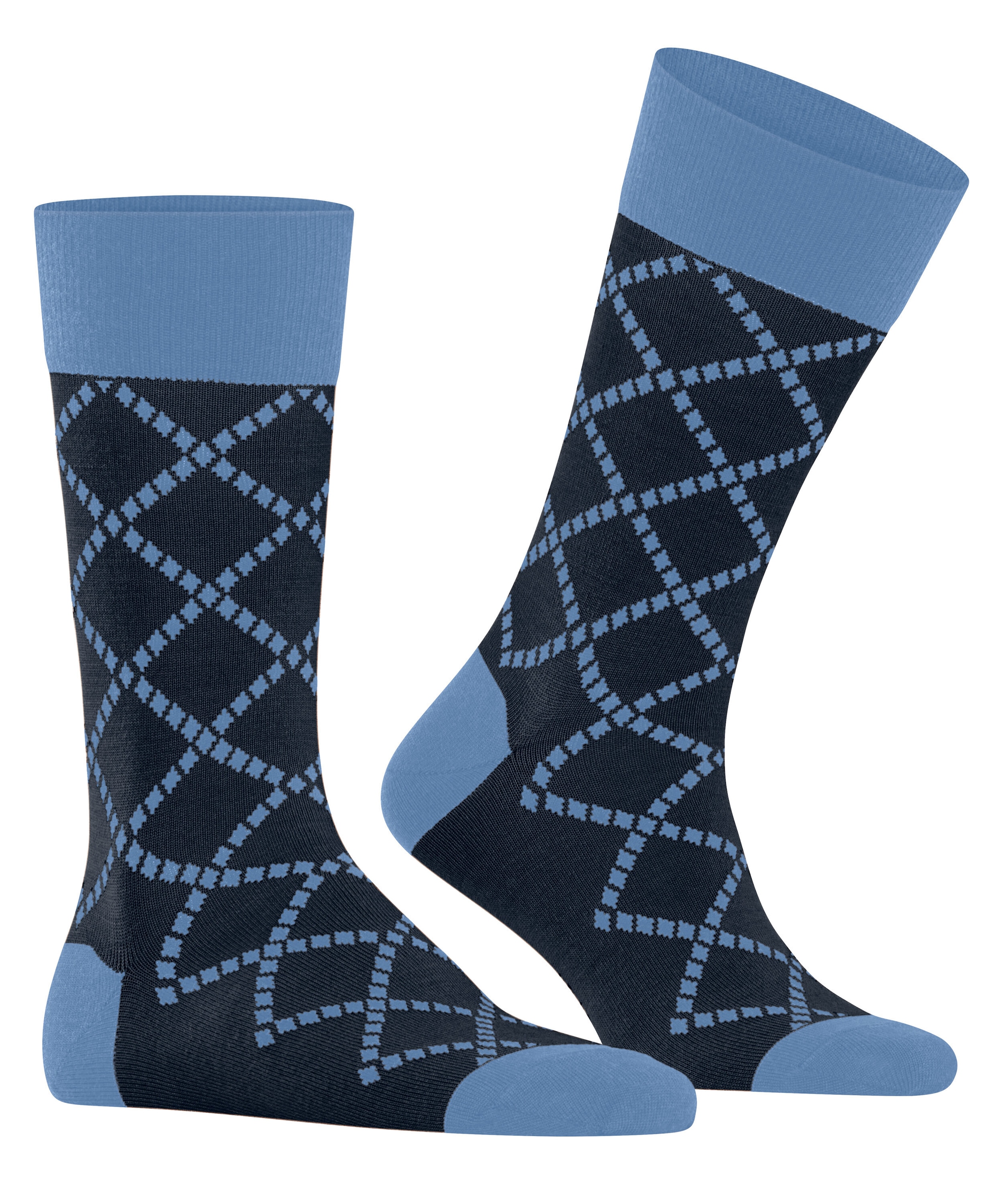 Burlington Socken »Ferry Road« Einheitsgrösse 40-46, Rauten-Design, wärmende Wollmischung