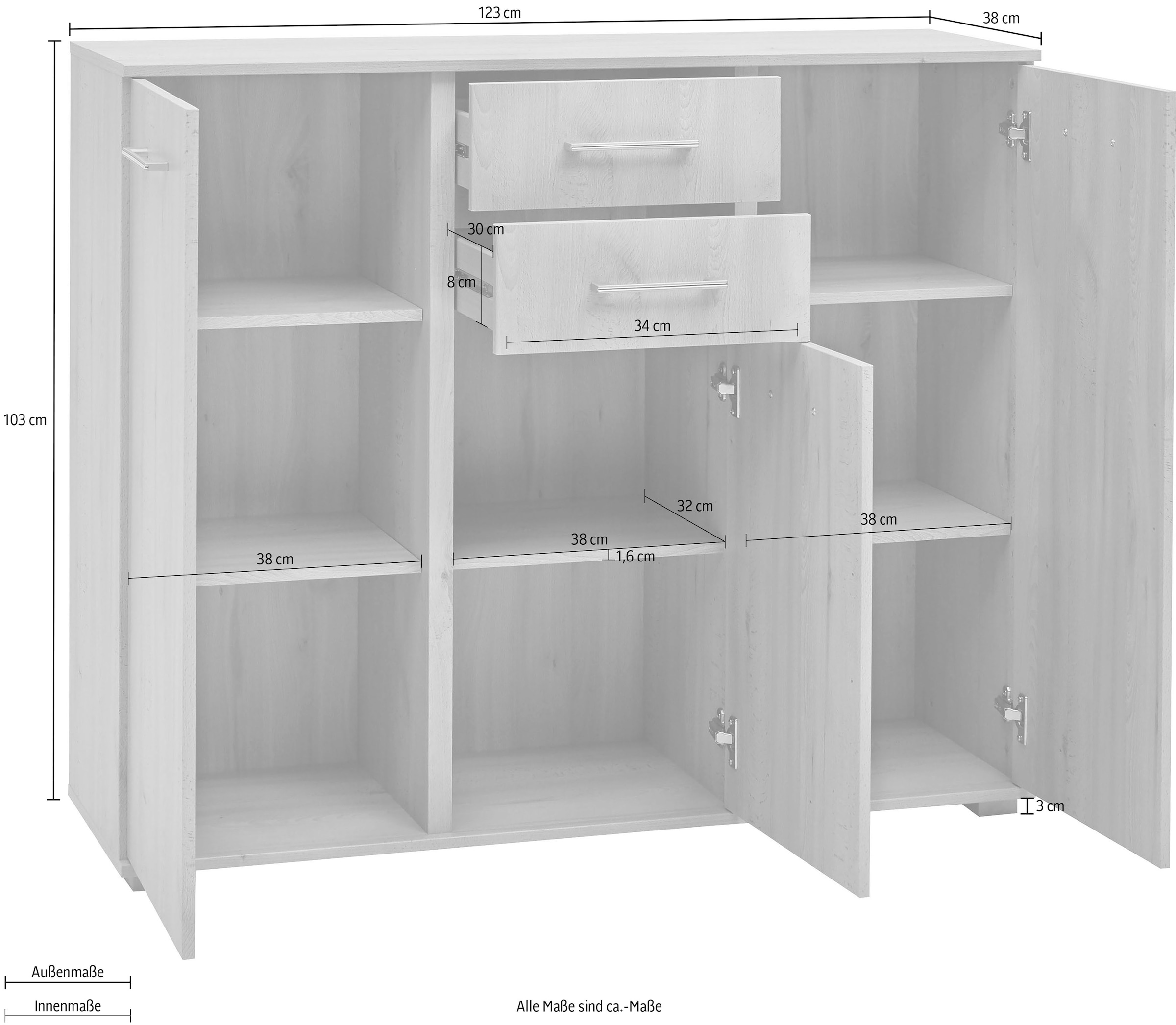 priess Commode haute »Lindau«