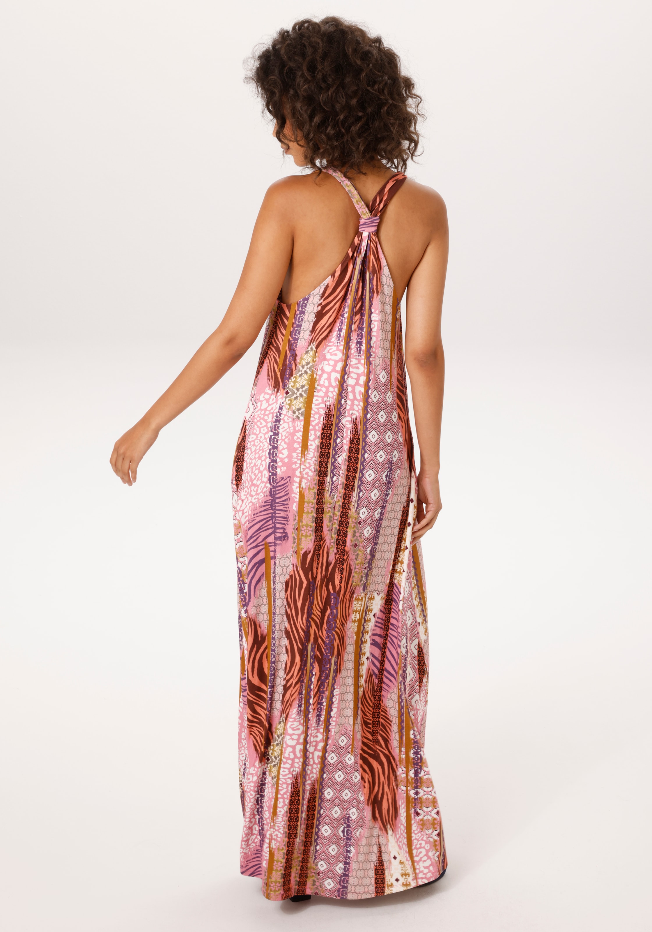 Aniston CASUAL Robe d'été mit fantasievollen Patch-Drucken - NEUE KOLLEKTION