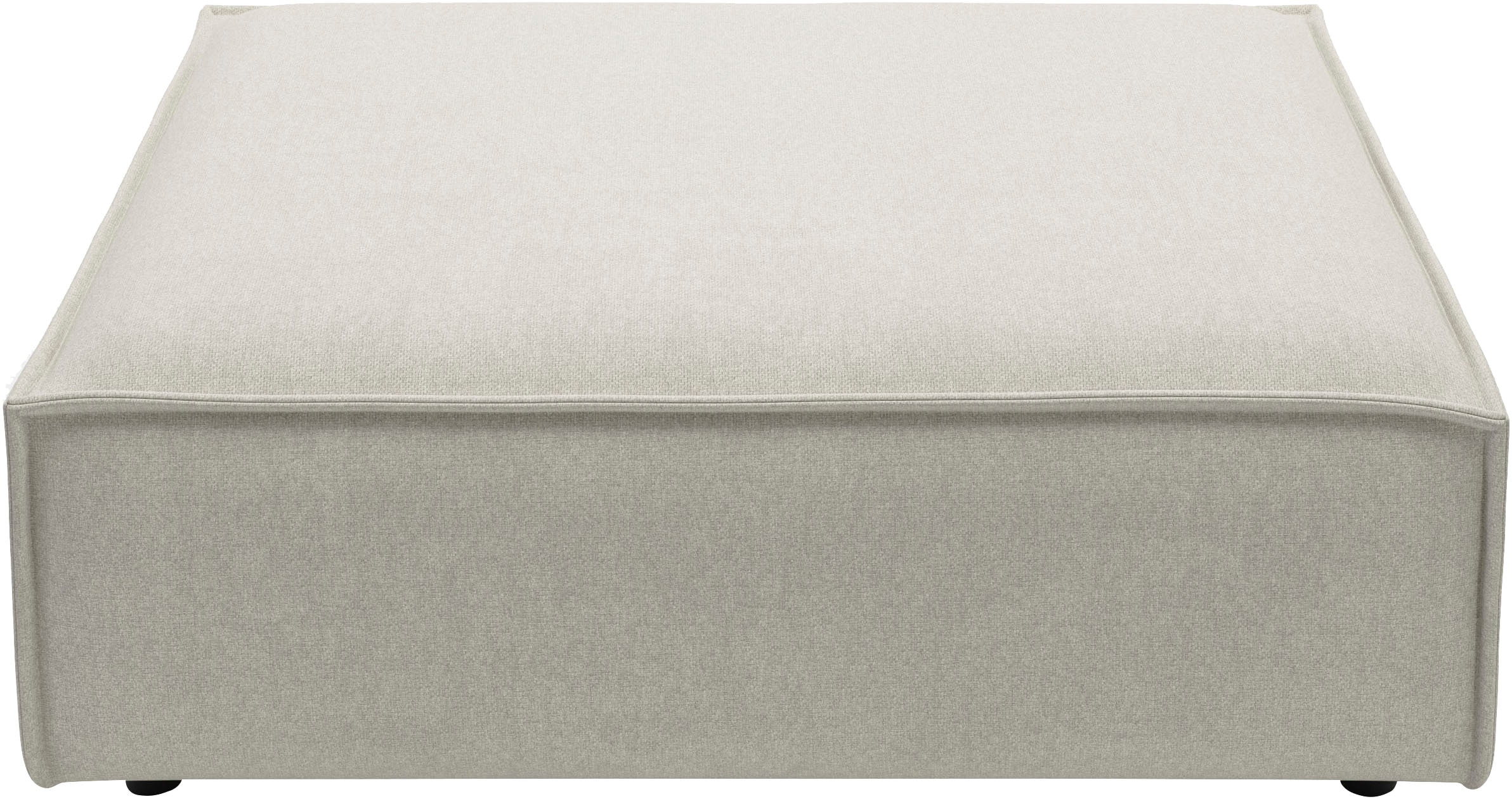 Home affaire Polsterhocker »Watertown, XXL Hockerbank passend zum Sofa - ideal als Beistellmodul« erweiterbare Hockerbank mit weicher Polsterung, Japandi Design