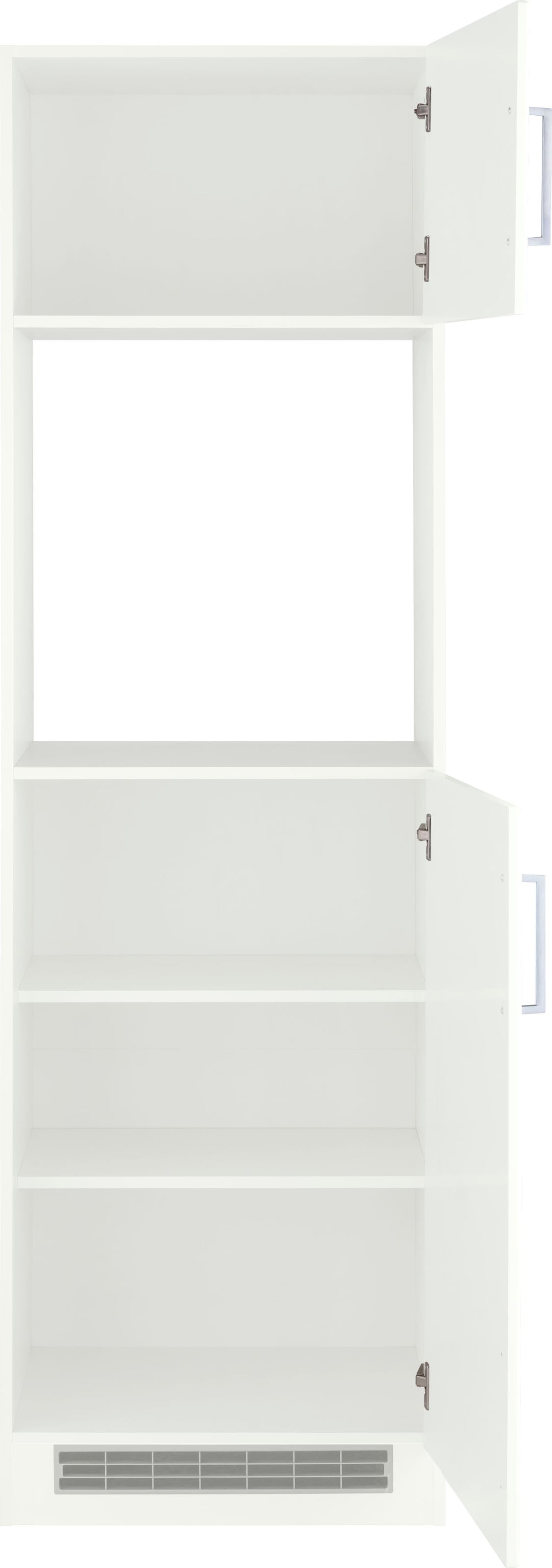 KOCHSTATION Armoire d'encastrement pour four »KS-Stockholm« 60 cm de large, façades MDF de haute qualité avec rainure