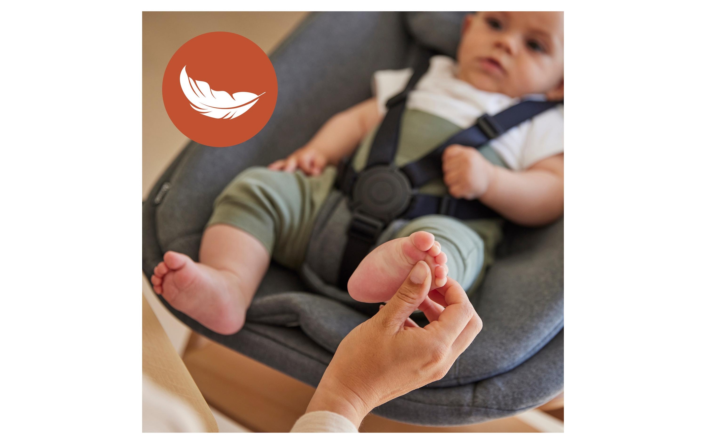 Hauck Hochstuhl »Hochstuhl Alpha+ Pro, mit Newborn-Aufsatz« () dieses Produkt besteht aus FSC®-zertifiziertem Material