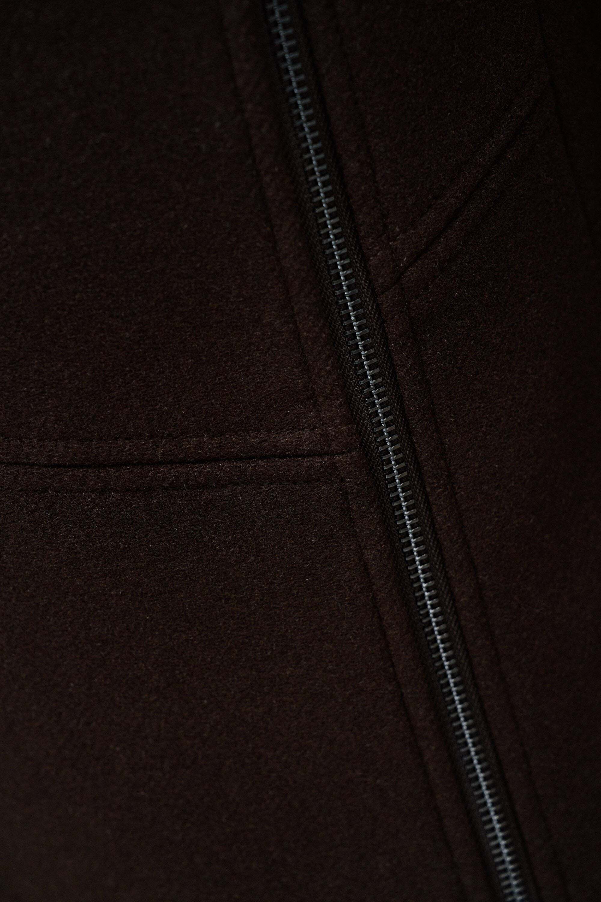 Salsa Veste en laine »Salsa Jeans Wollmantel Wool Coat With Fur Collar«