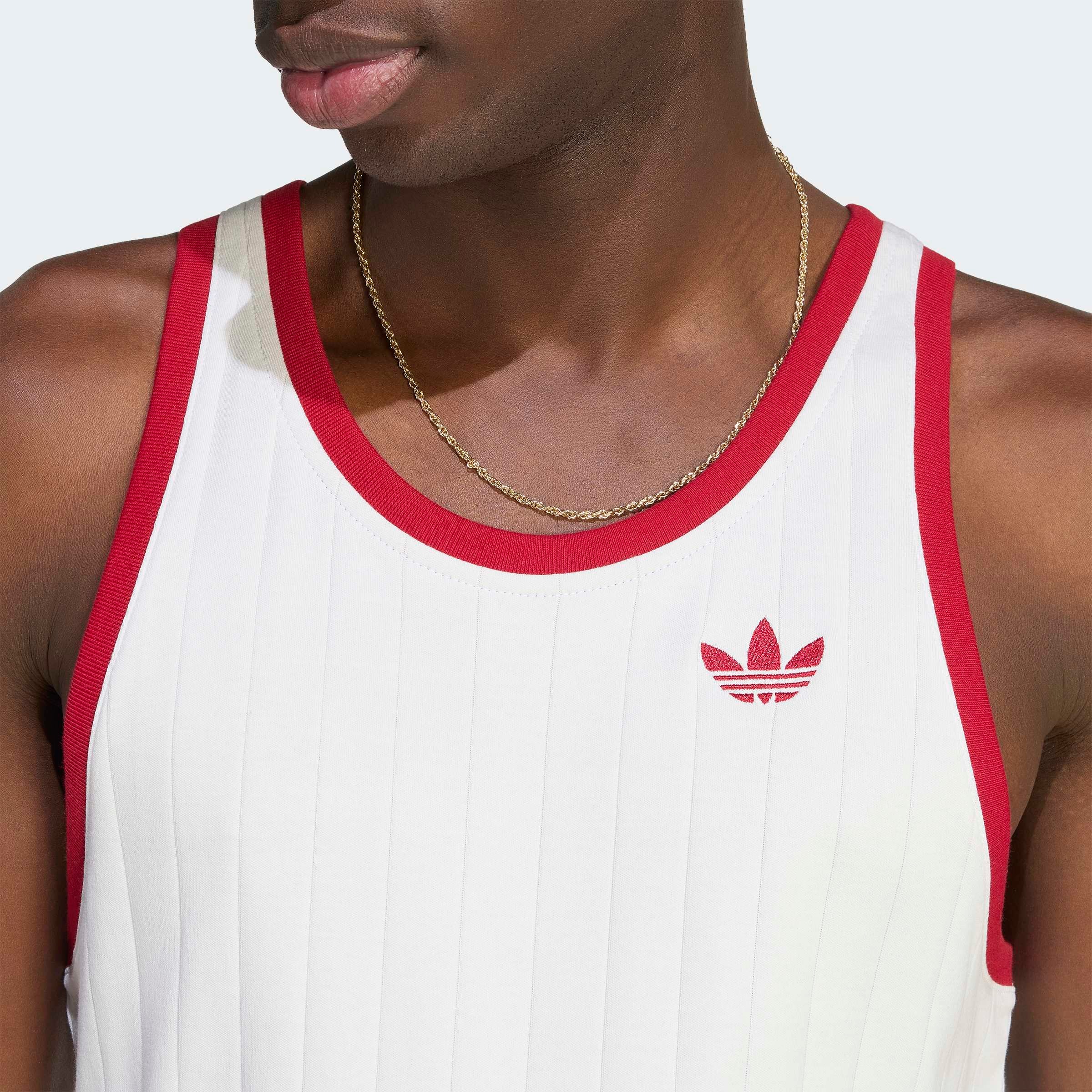 adidas Originals Débardeur »DROP NEEDLE« avec structure discrète, respirant, en coton, coupe ajustée