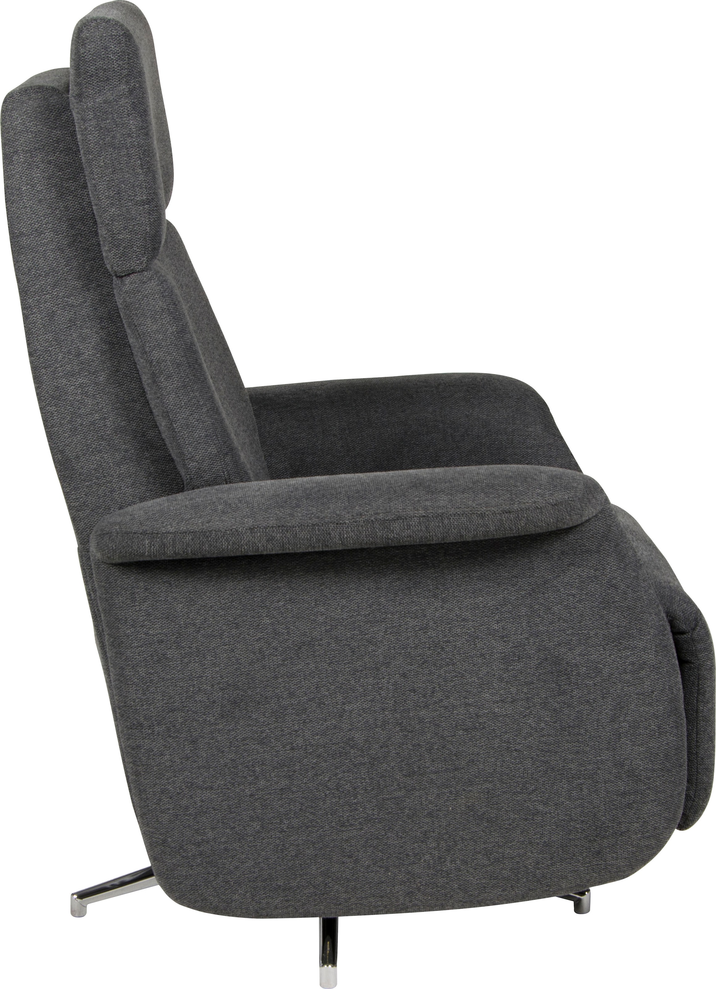 Duo Collection TV-Sessel »Thompson mit stufenloser Einstellung der Rückenlehne, Relaxfunktion« und Taschenfederkern mit Stahlwellenunterfederung, 360 Grad drehbar