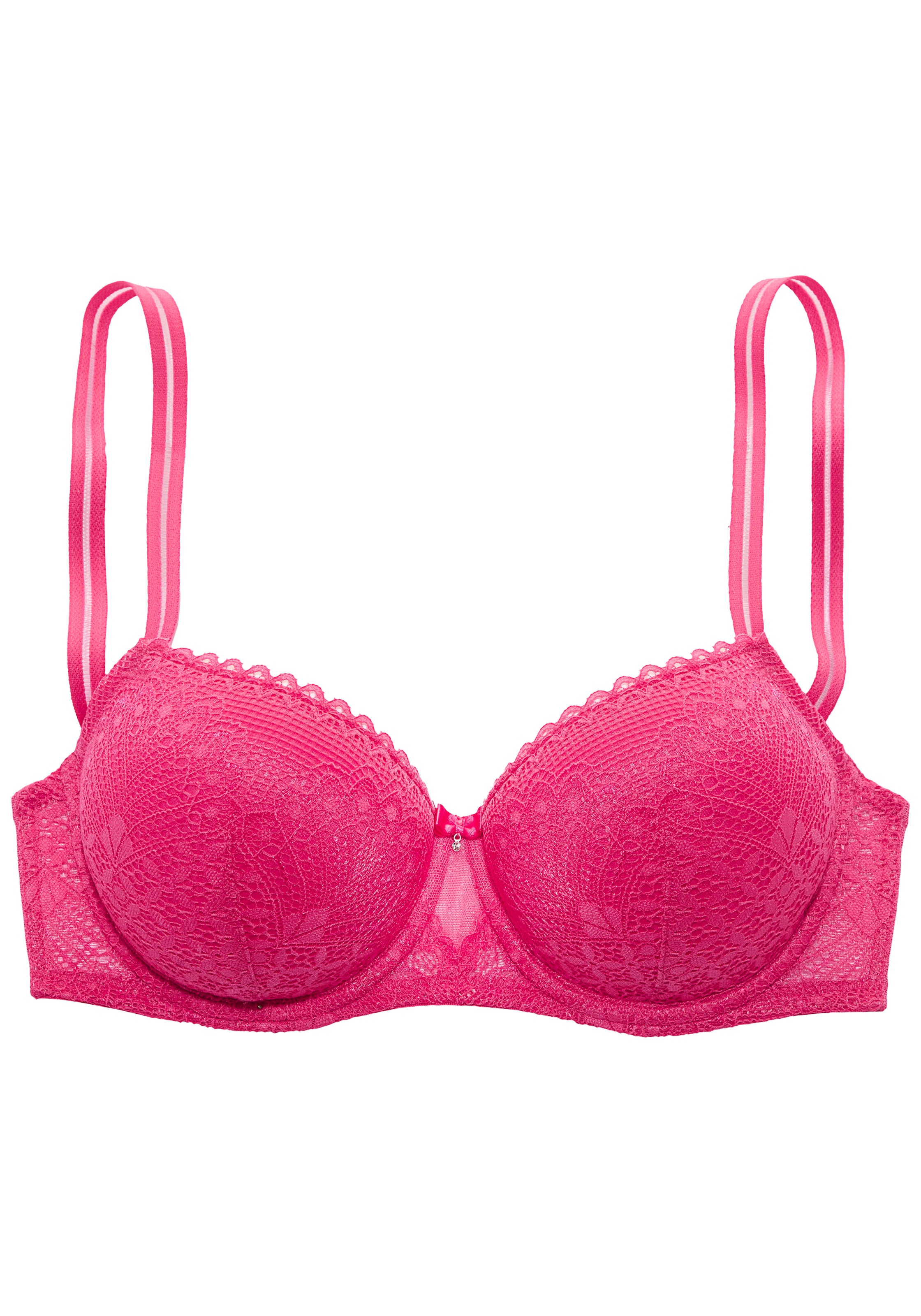 s.Oliver Schalen-BH »Denise« im Balconette-Schnitt aus Spitze und fancy Mesh, sexy Dessous