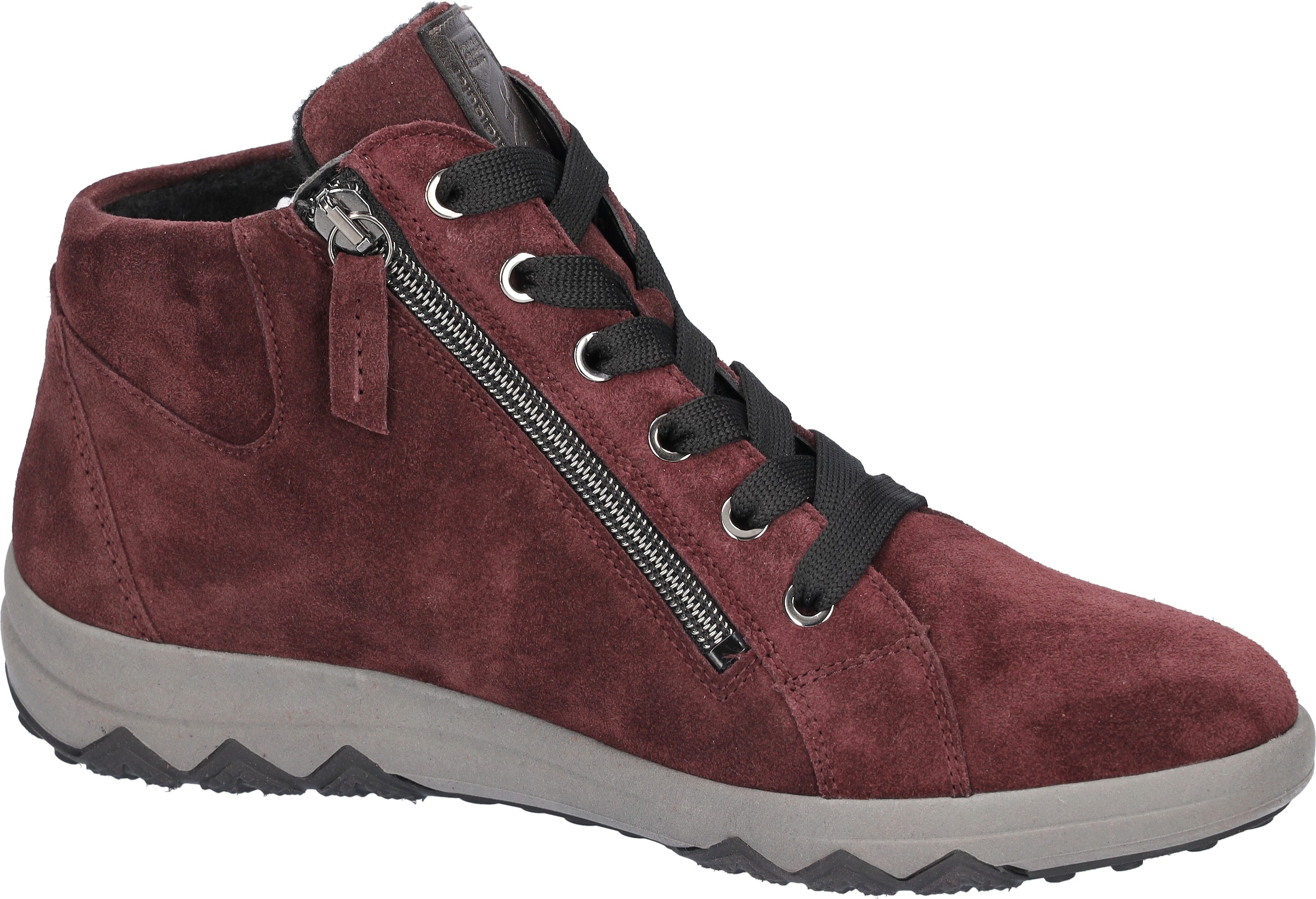 Waldläufer Bottines de sneakers »H-TERESA«  Bottines à lacets, bottines, chaussure confortable en largeur confort H (= très large)