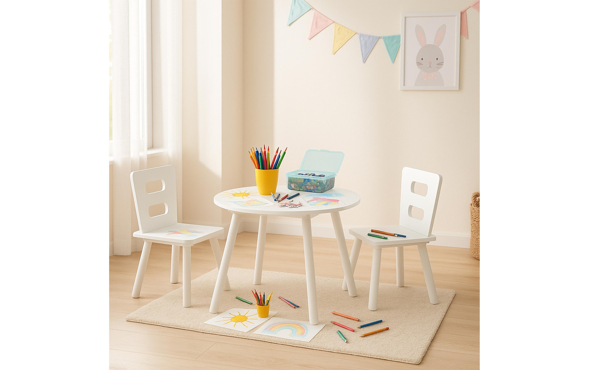 relaxdays Kindersitzgruppe »mit Stauraum«
