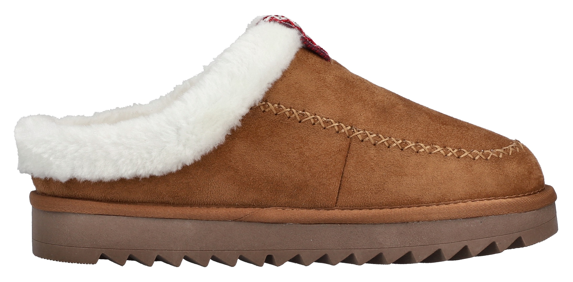 Rieker Pantoufles en peluche  chausson, chaussure confortable, pantoufle d'intérieur avec semelle plateforme tendance