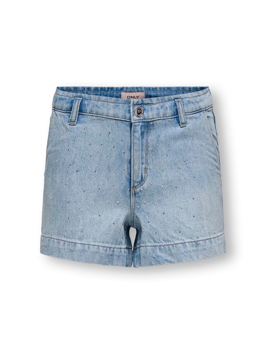 KIDS ONLY Short en jean »KOGCOMET WIDE RHINESTONE SHORTS DNM« 1