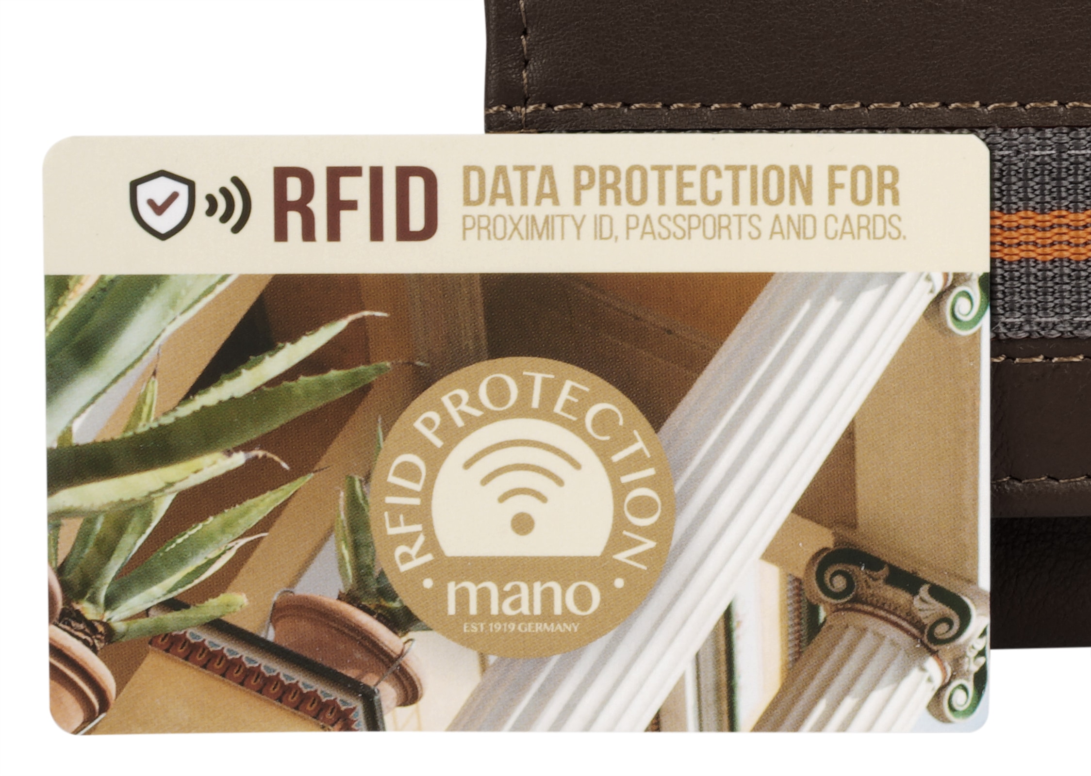 MANO Geldbörse echt Leder