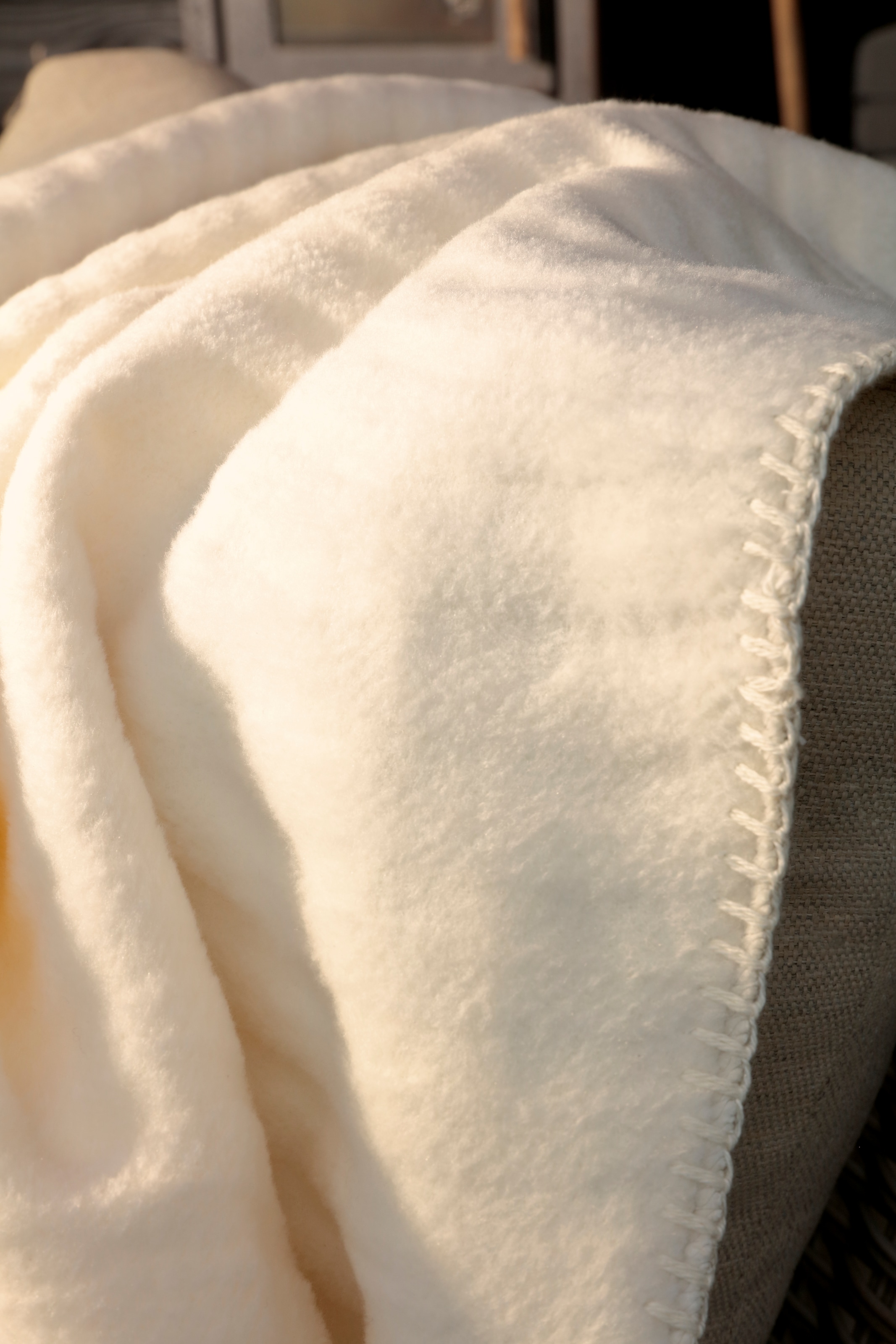 Biederlack Couverture d'intérieur »Wohndecke Nuance« mit schöner Hoch-Tief-Struktur