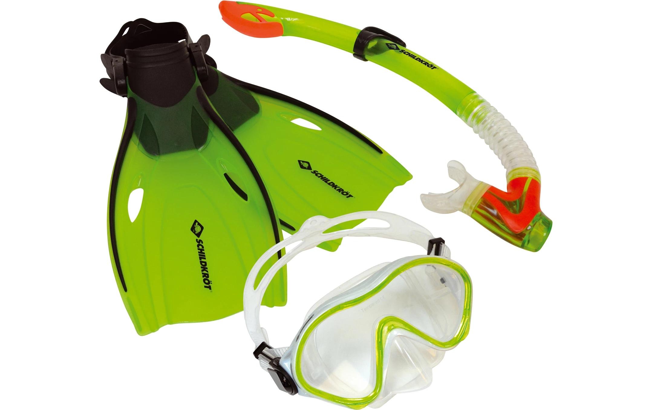 Schildkröt Funsports Taucherbrille »Funsports Schildkröt Junior Schnorchel Set Bermuda Grösse L/XL«