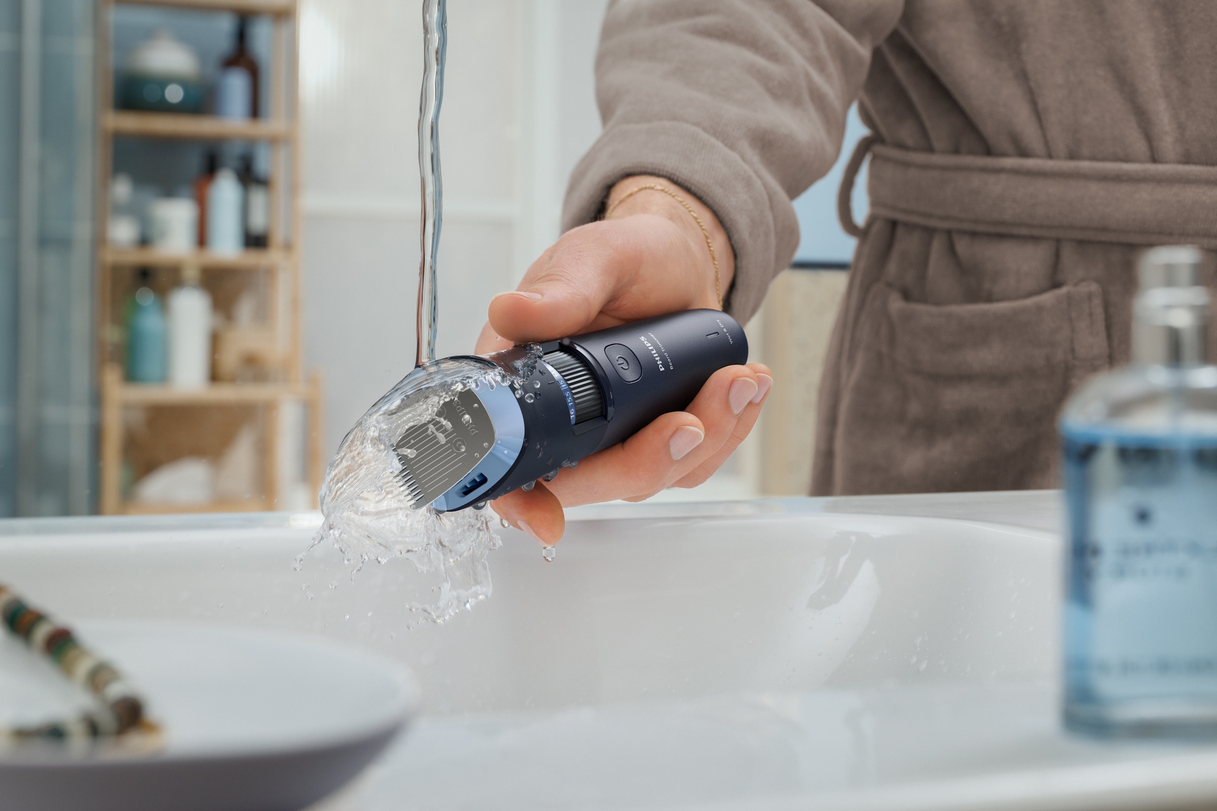 Philips Tondeuse à barbe »Serie 3000 BT3665/15« 2 Aufsätze mit 40 einstellbaren Schnittlängen, inkl. Reinigungsbürste