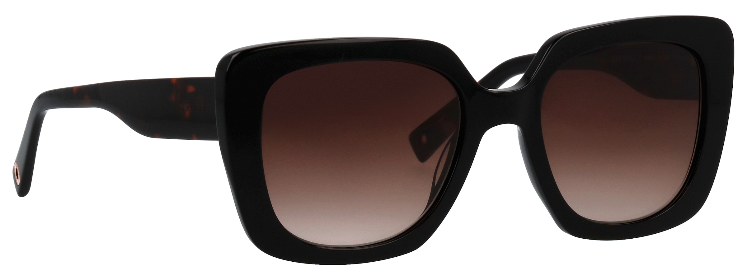 BRENDEL eyewear Lunettes de soleil »Modell 906205« Form Karree/Eckig, Logoschriftzug auf Bügel, Kunststofffassung