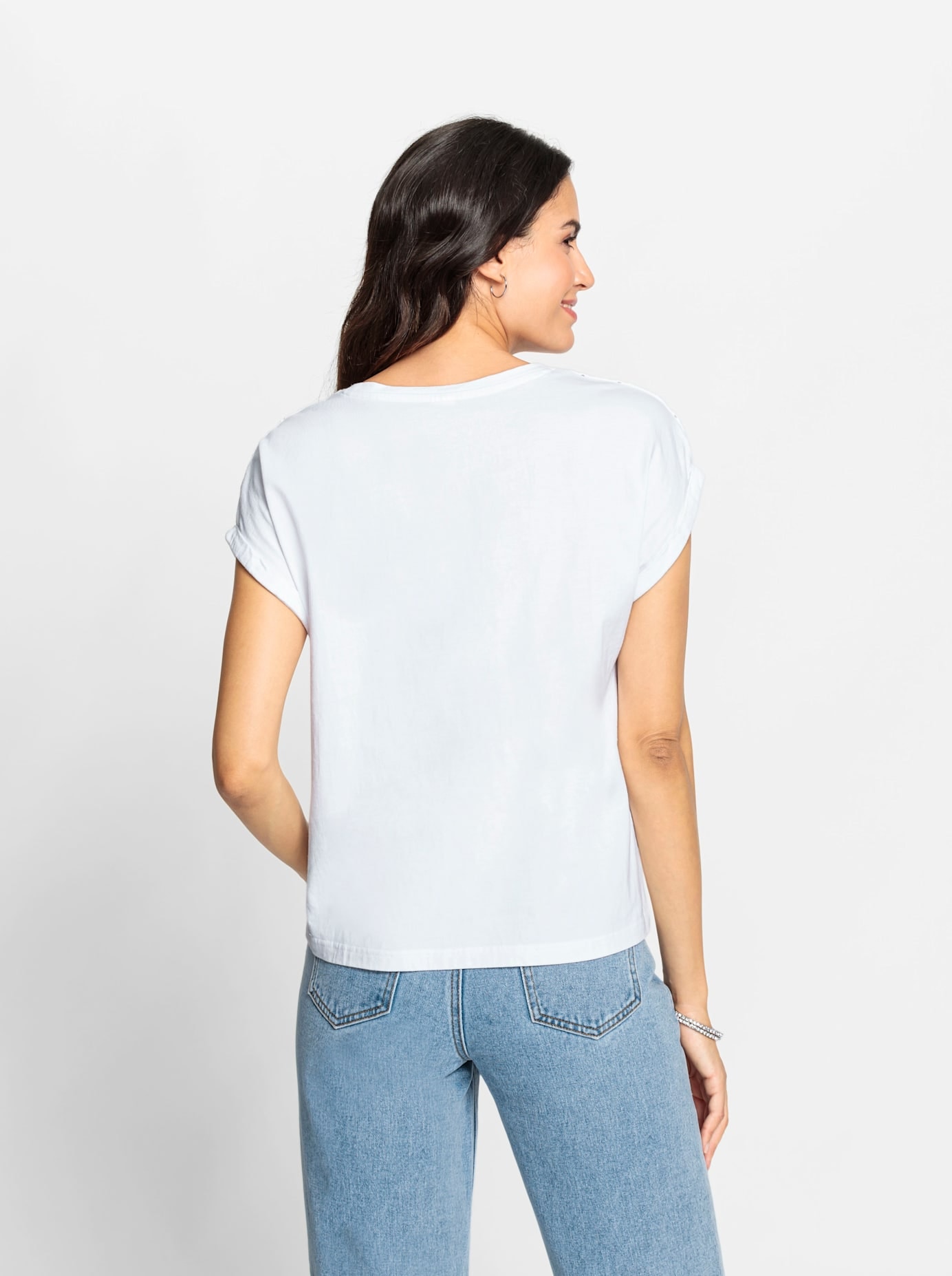 Inspirationen Shirt à col rond »Shirt« 1 cuis