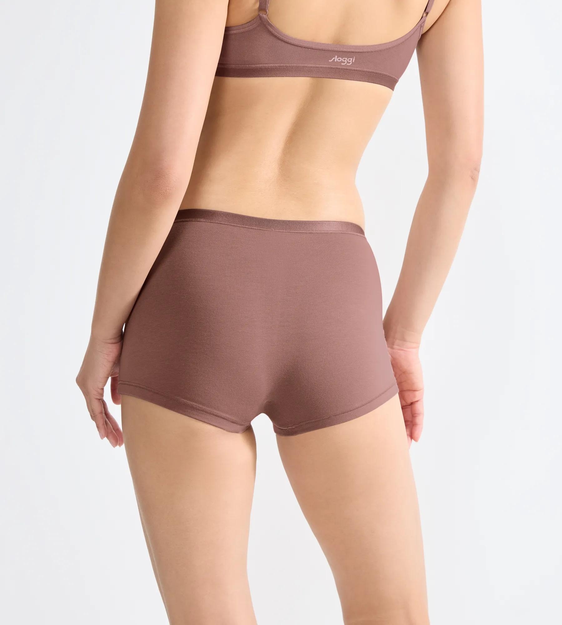 sloggi Panty »GO Daily Cotton« Glanz-Effekt Details, elastisch, bequem, Baumwollmix