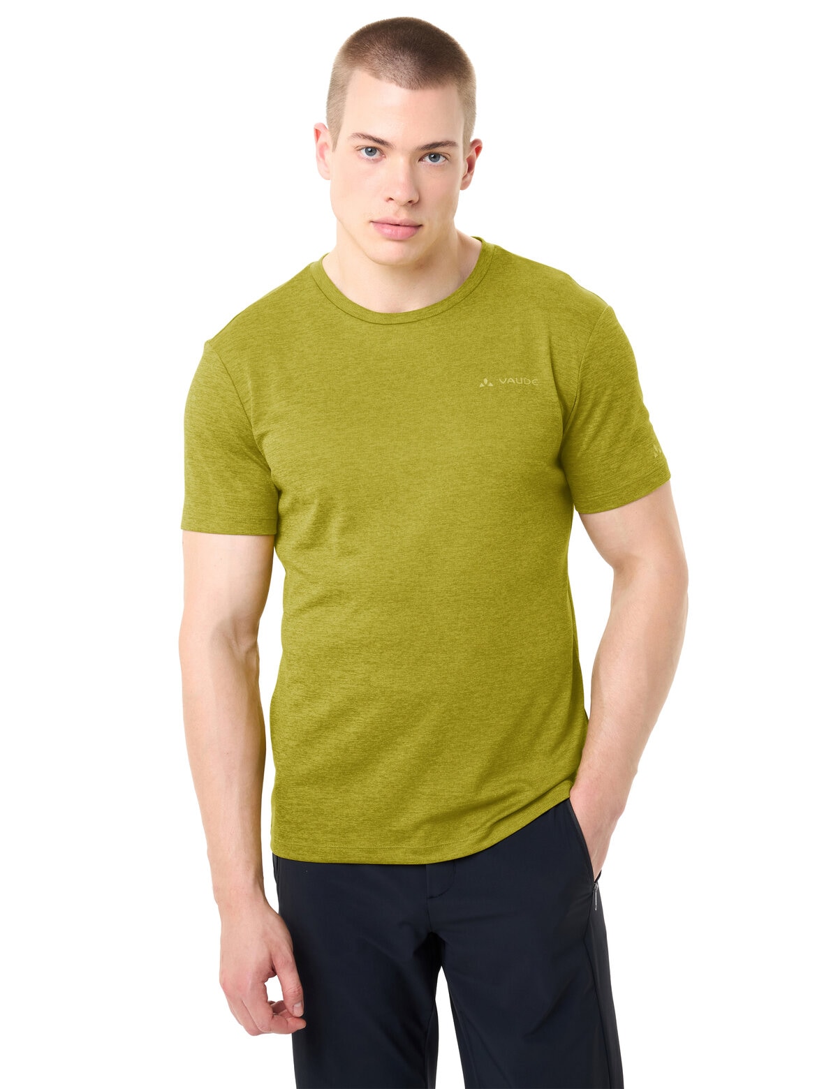 VAUDE Funktionsshirt »Men's Essential T-Shirt« mit Rundhalsausschnitt, unifarben, schnell trocknend, atmungsaktiv