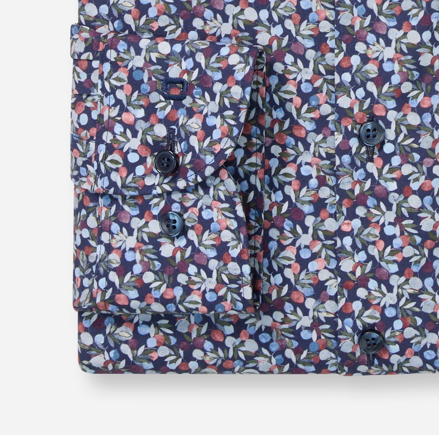 OLYMP Chemise à manches longues »Level Five« Businesshemd, body fit, New York Kentkragen, florales Muster