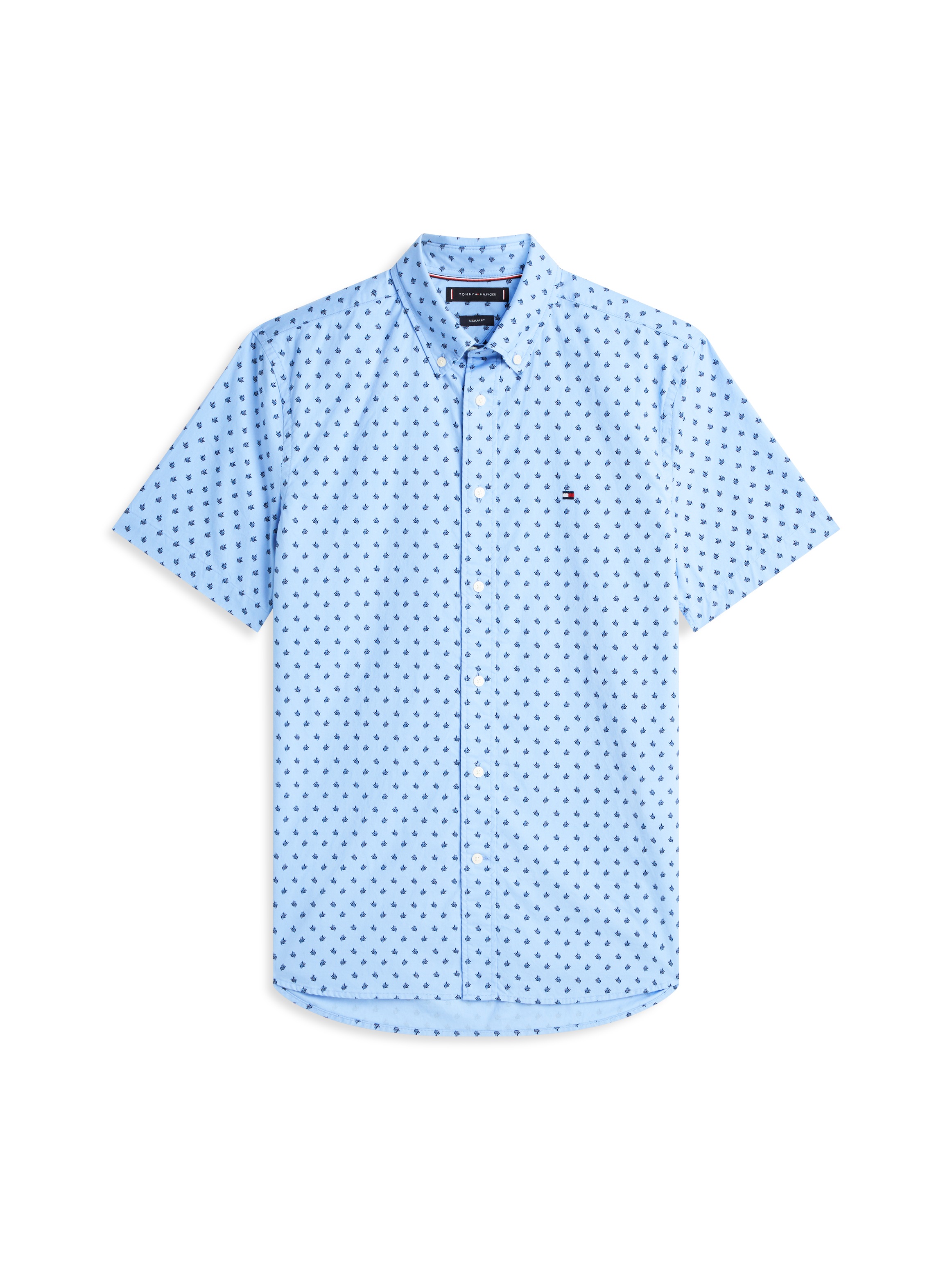 Tommy Hilfiger Chemise à manches courtes »FLEX POPLIN PRINT Regular Fit«