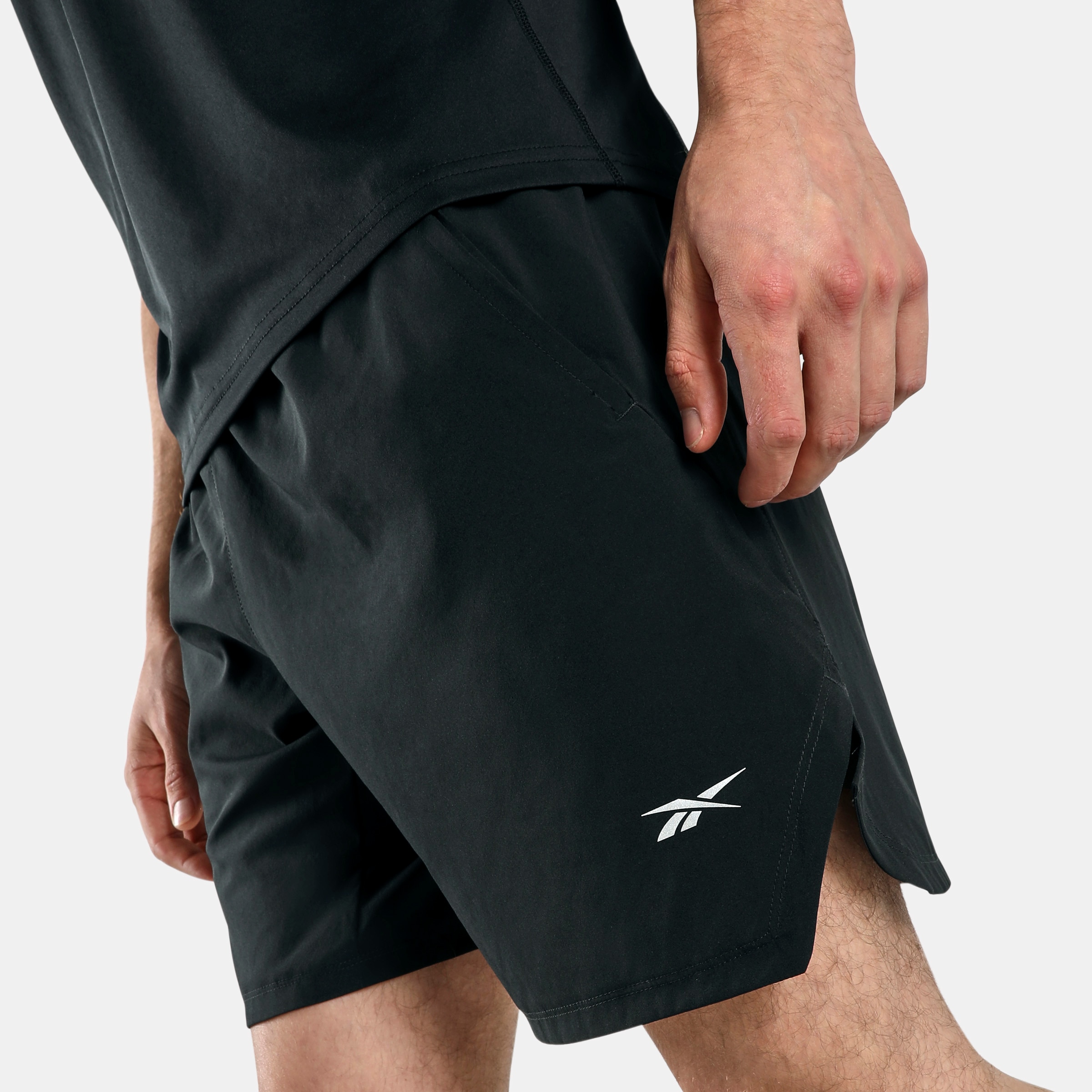 Reebok Short de course »ID RUN SHORTS«  en polyester, disponible en tailles S à XXL