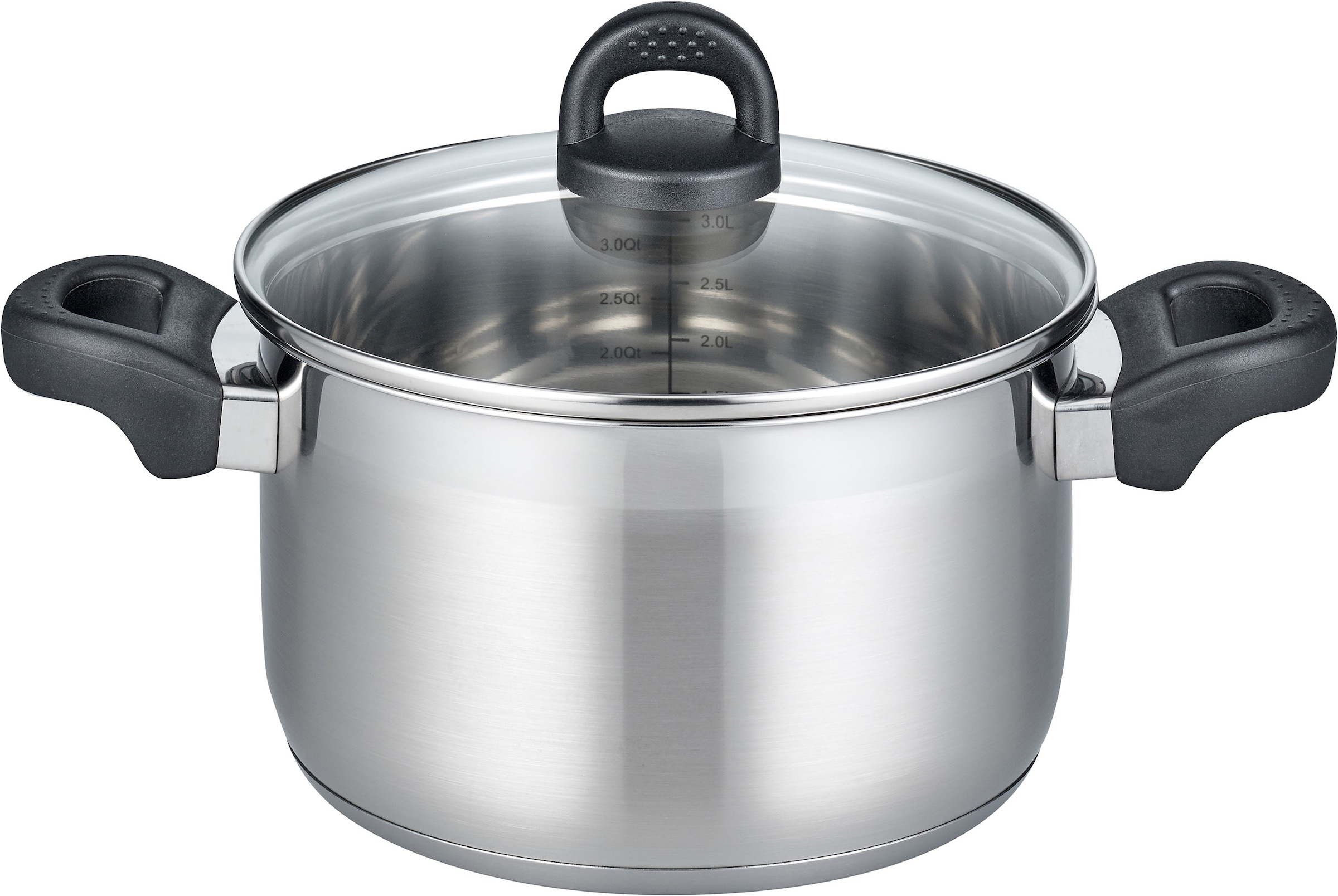 Elo Basic Set de casseroles »Turmalin« Ensemble, je 1 Fleischtopf Ø 16/20/24 cm, 1x Stielkasserolle Ø 16 cm, 7 cuis tlg.