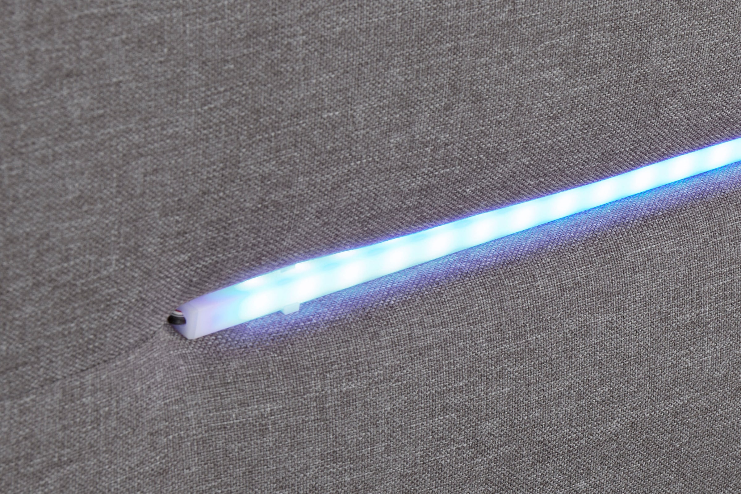 COTTA Lit de boxe »Lighstar« inklusive LED-Beleuchtung, Topper, Bettkasten und Zierkissen