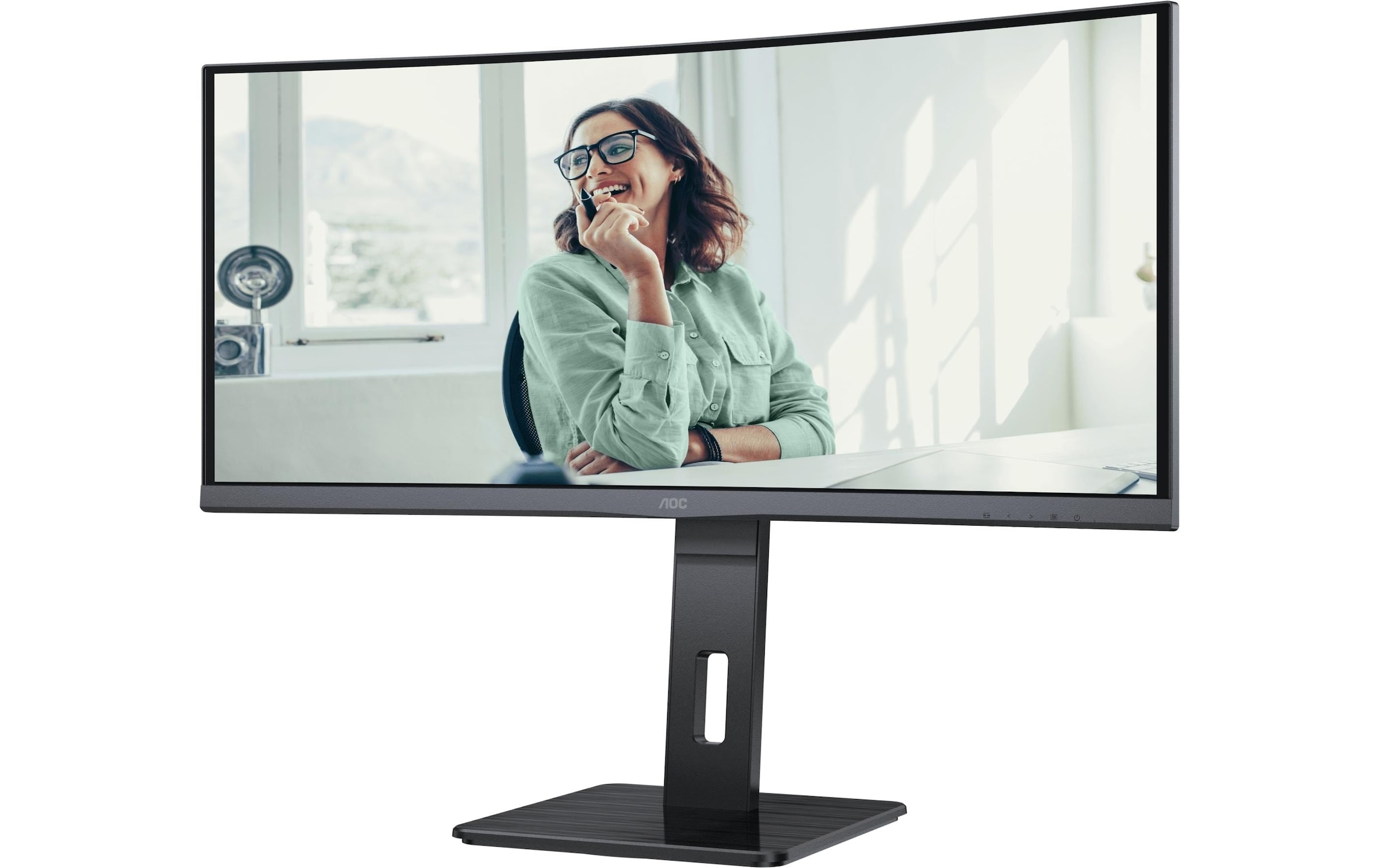 AOC Moniteur LED incurvé »CU34P3CV« 86,36 cm/34 ″  3440 x 1440 px 100 Hz
