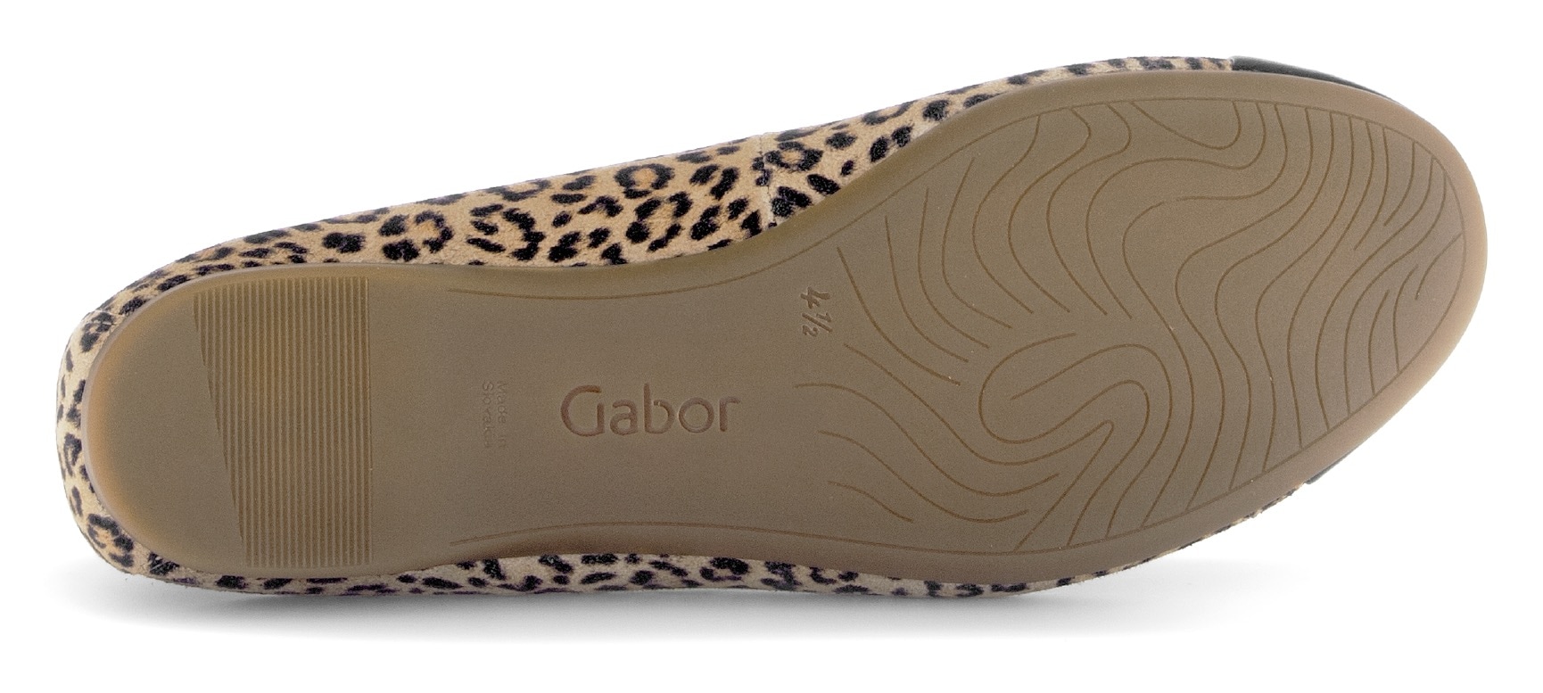 Gabor Ballerine  , Blockabsatz, Schlupfschuh, Businesschuh mit Best Fitting-Ausstattung