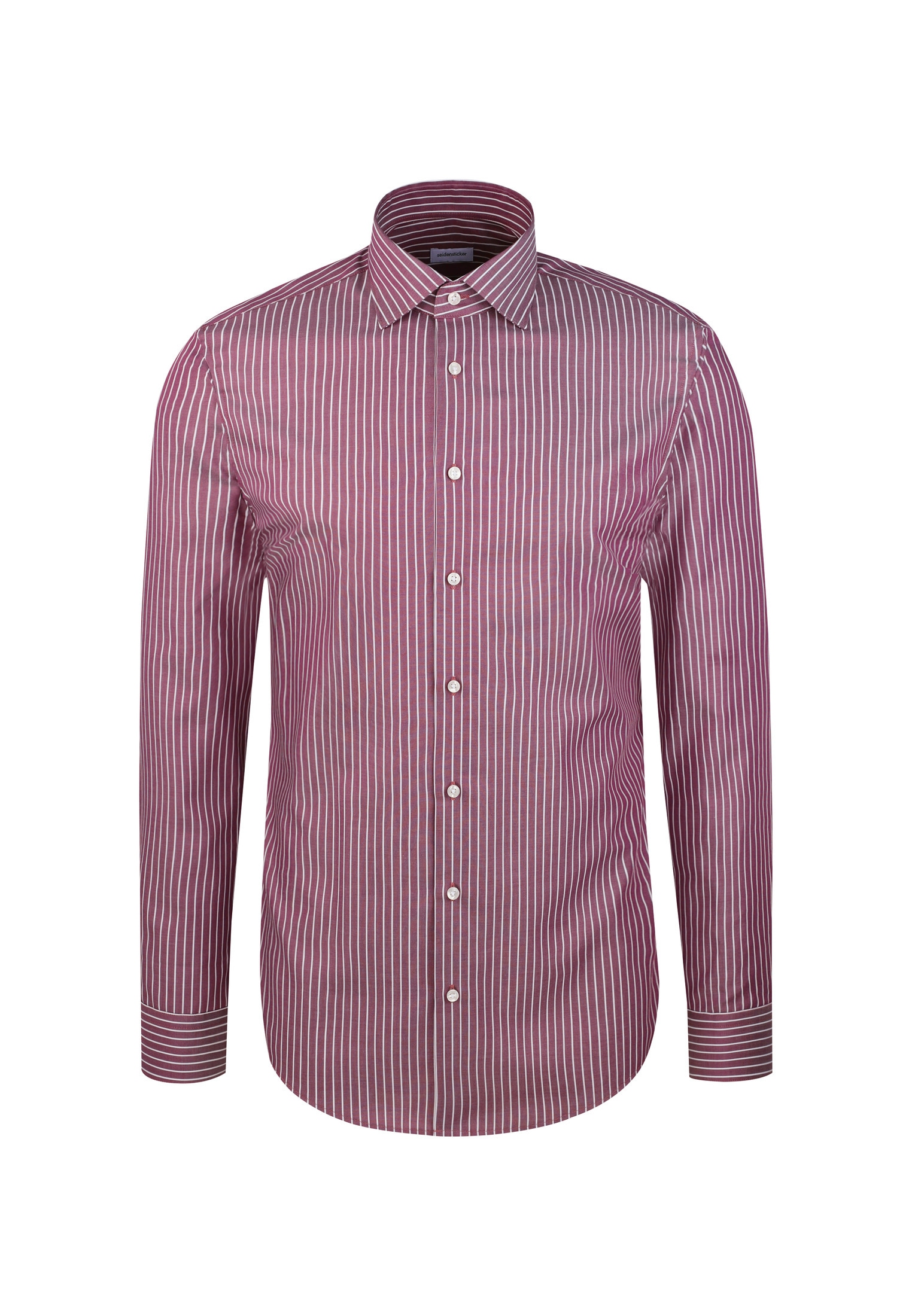 seidensticker Businesshemd »Schwarze Rose«, Slim 1/1 Kentkragen Gestreift
