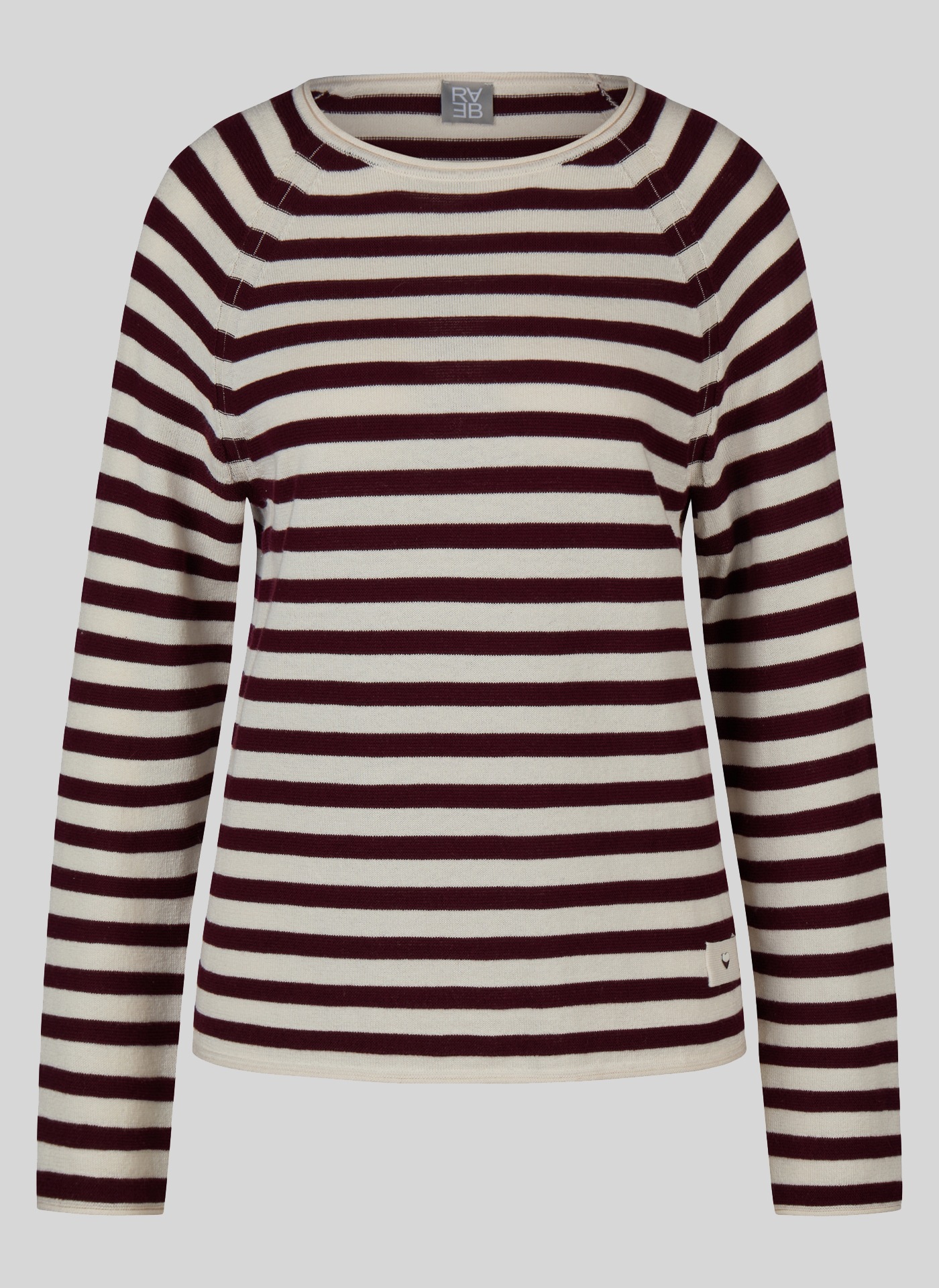 Rabe Pull en tricot à motif rayé