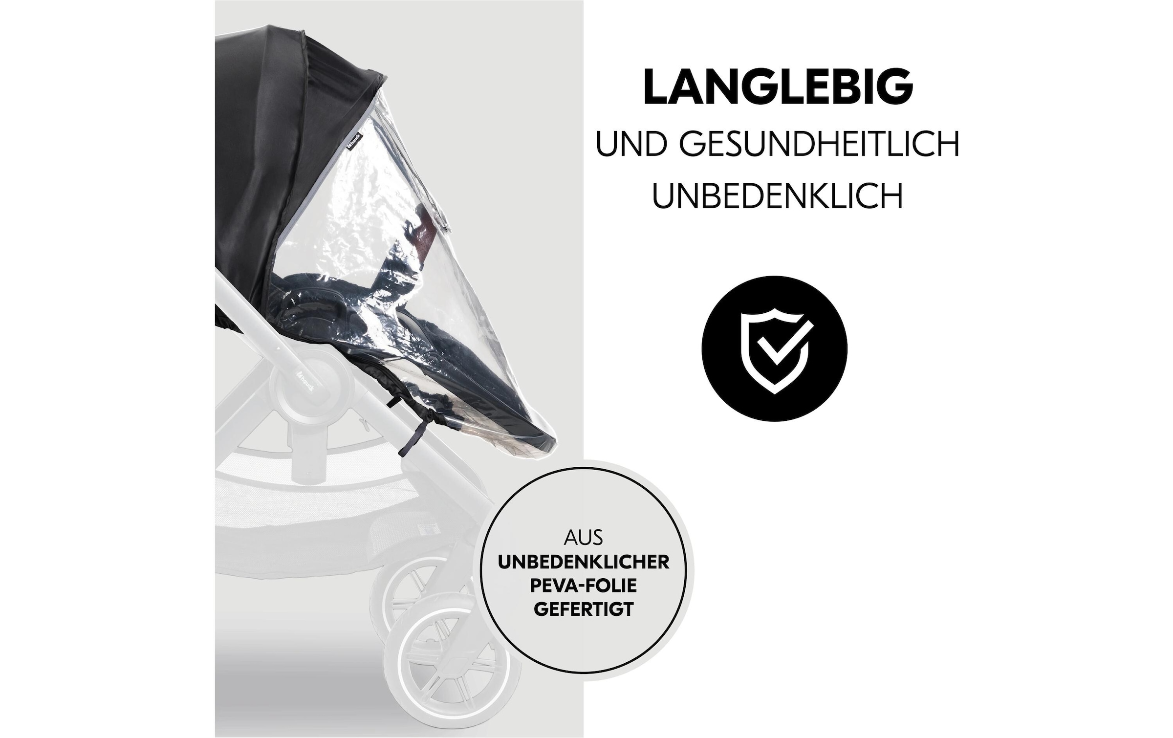 Hauck Kinderwagen-Regenschutzhülle »Pushchair Seat Raincover«