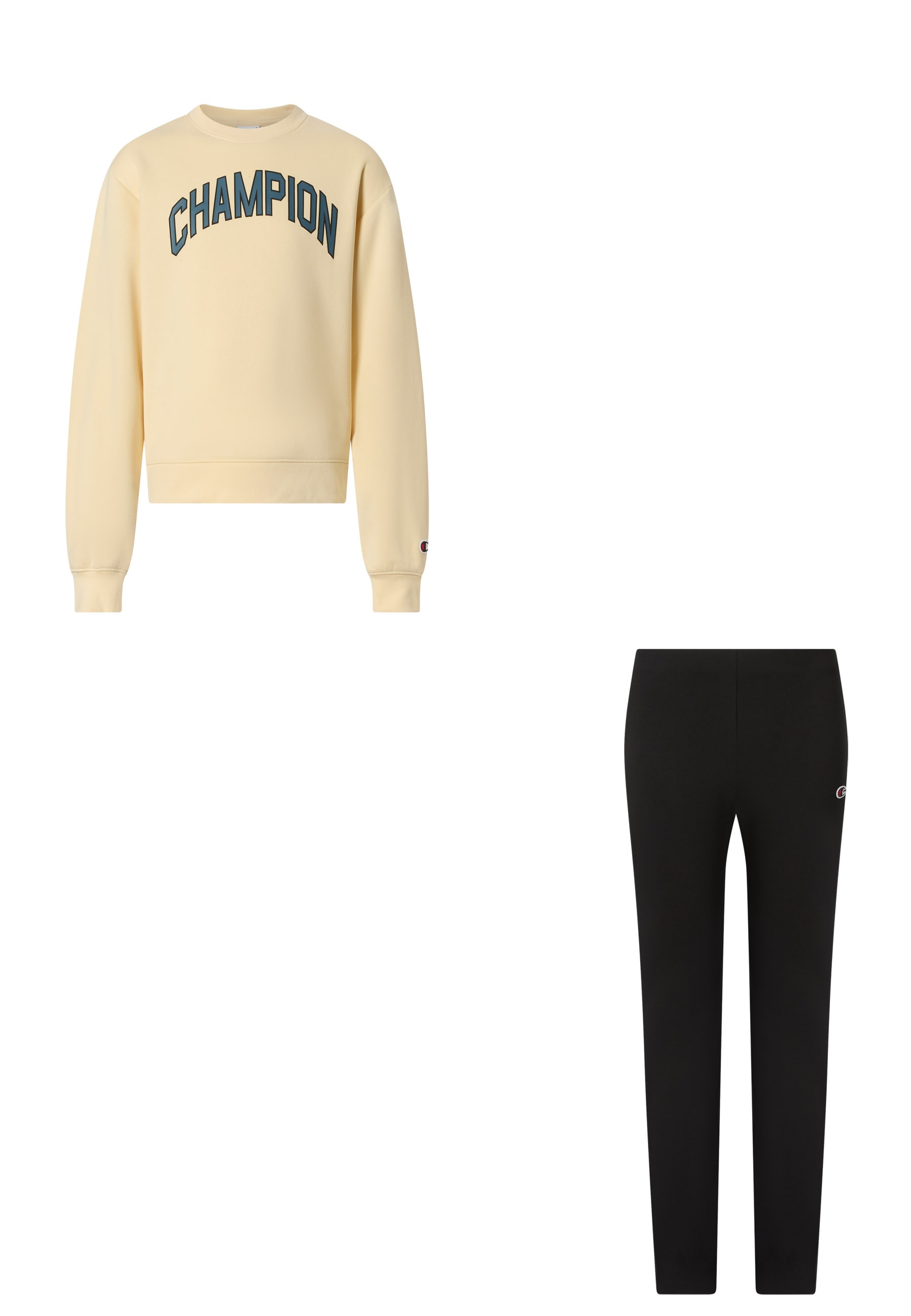 Champion Jogging »SPORTWEAR SWEATSUITS Standard Fit« 2 pour enfants, ensemble 2 pièces, en coton et polyester, coupe standard
