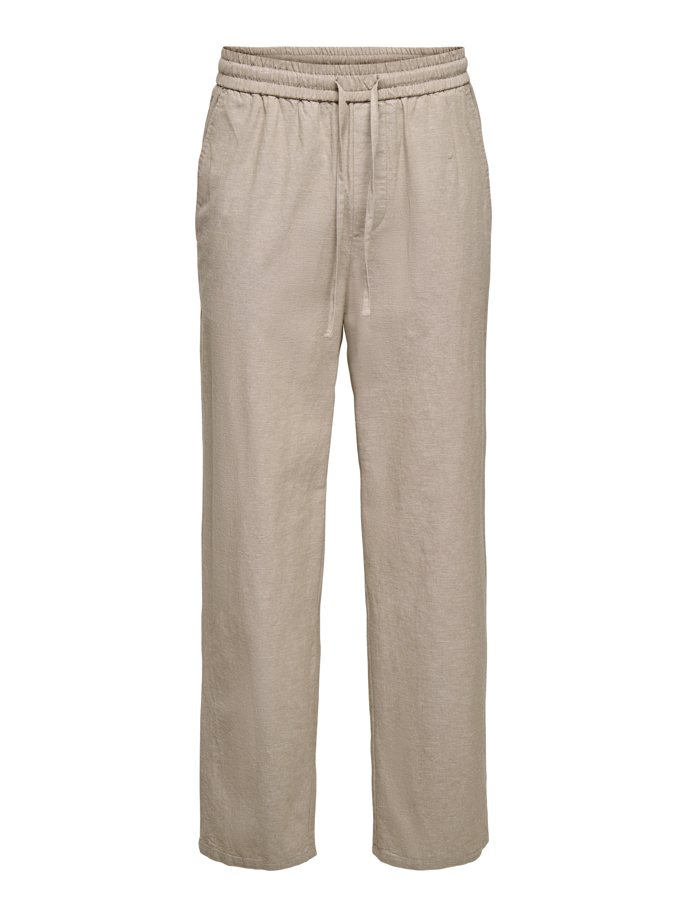 ONLY & SONS Schlupfhose »ONSSINUS LOOSE 0007 COT LIN PANT NOOS«  Baumwolle mit Leinen, locker geschnitten