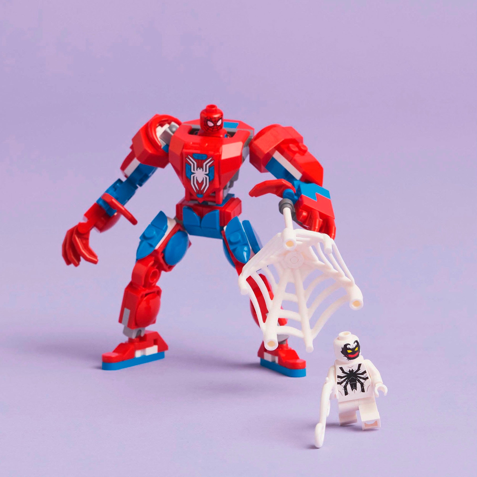 LEGO® Konstruktionsspielsteine »Spider-Man Mech vs. Anti-Venom (76308), LEGO Super Heroes« Made in Europe