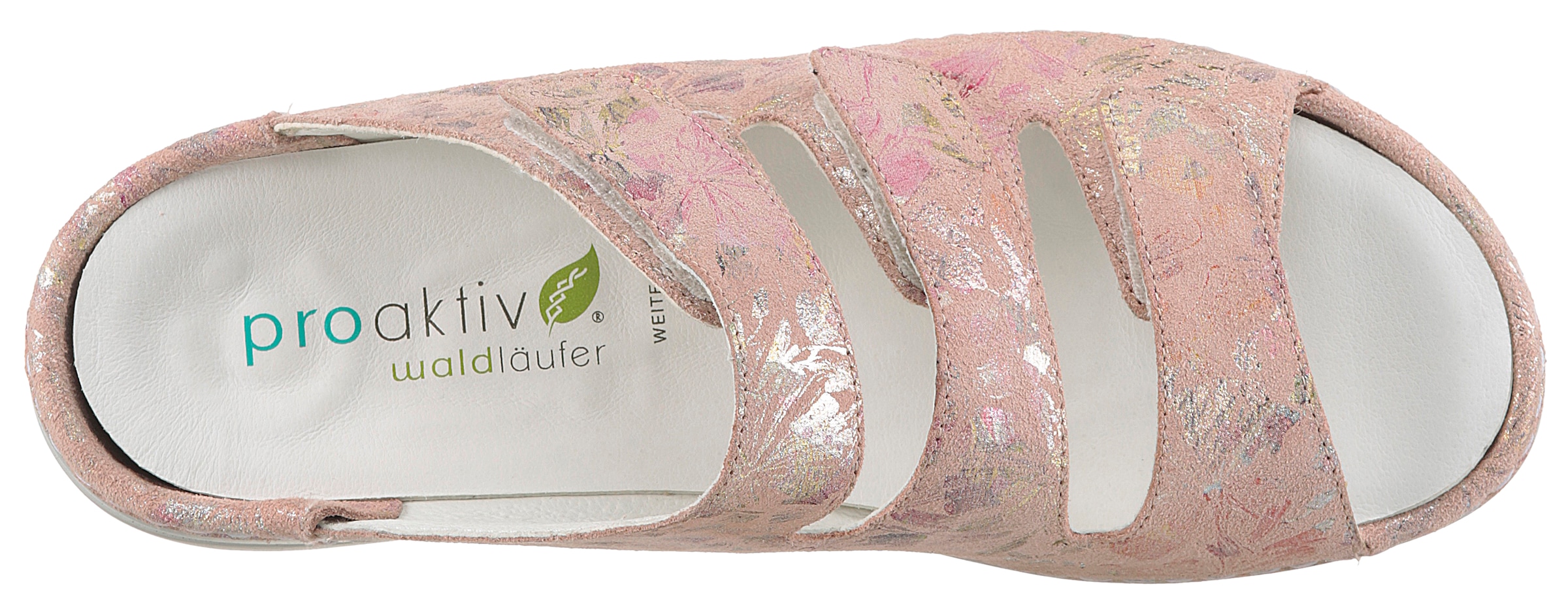 Waldläufer Pantolette »GUNNA«  , Klettschuh, Sommerschuh, Komfortschuh in Bequemweite G (= weit)