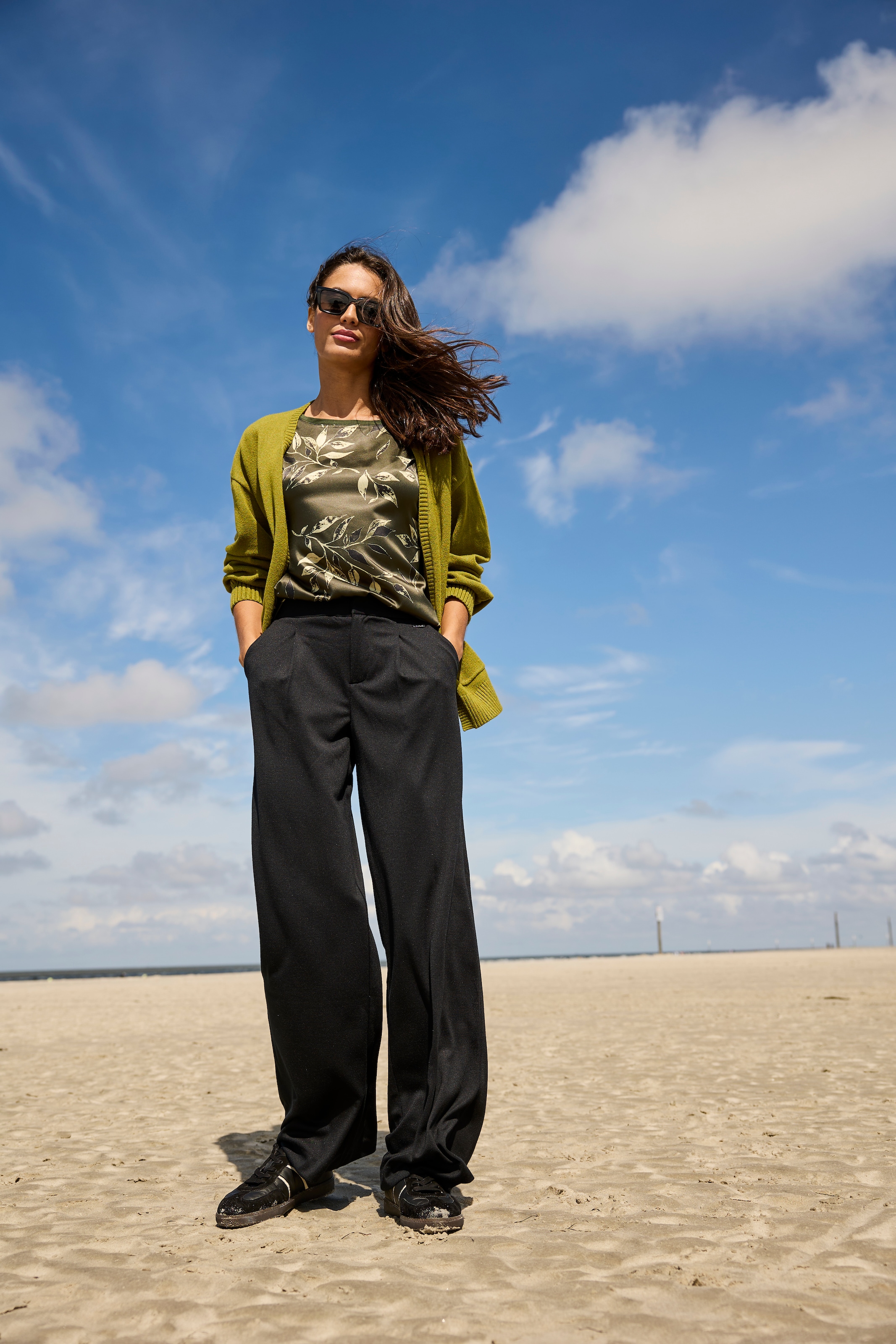 Laura Scott Pantalon à enfiler  aus bequemer,  elastischer Ware