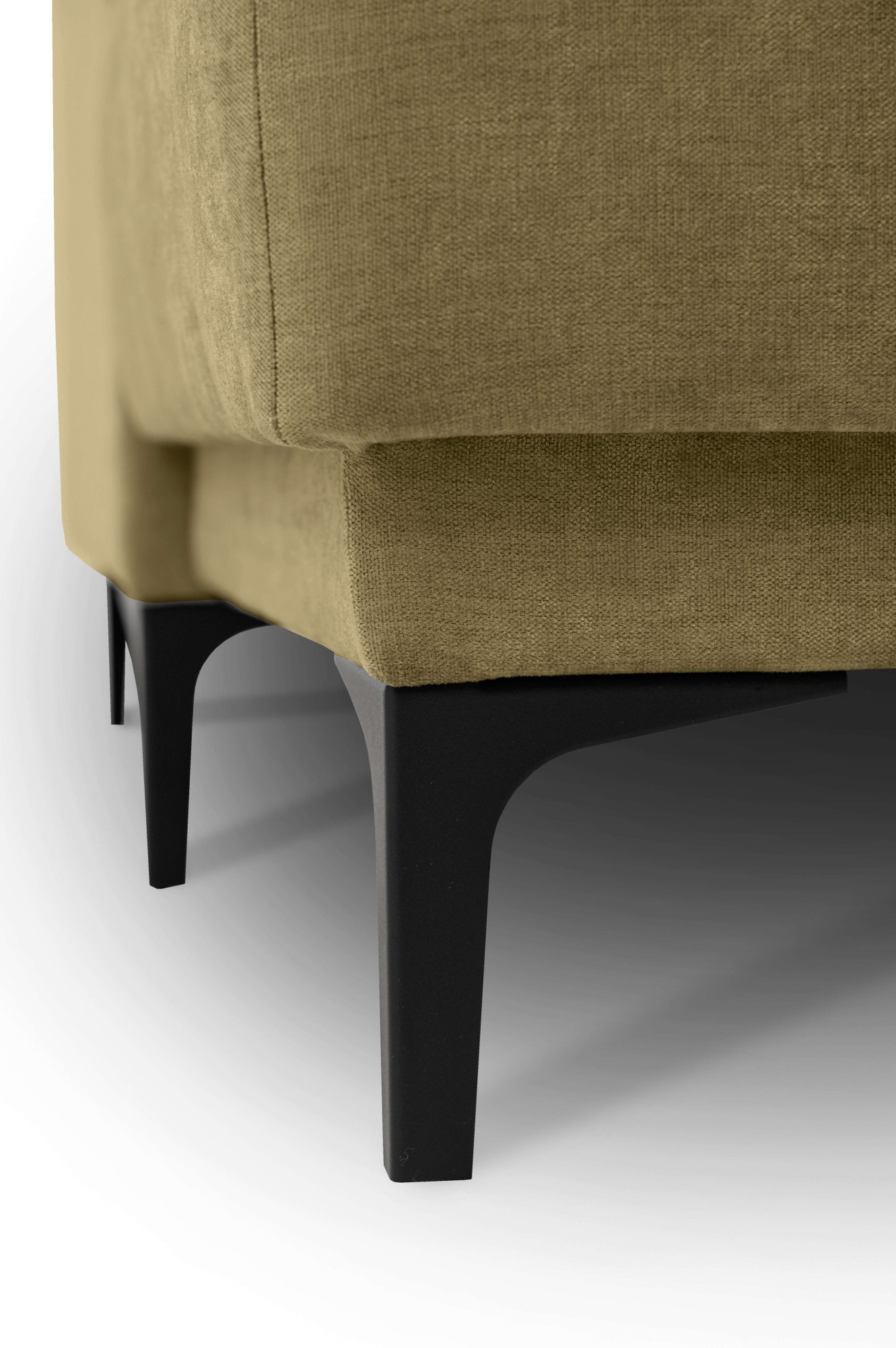 GOODproduct Wohnlandschaft »OLAND U-Form, XXL, B: 342 cm, Skandi-Design« Skandi-Design in Struktur, Flachgewebe, Luxus-Microfaser, Boucle