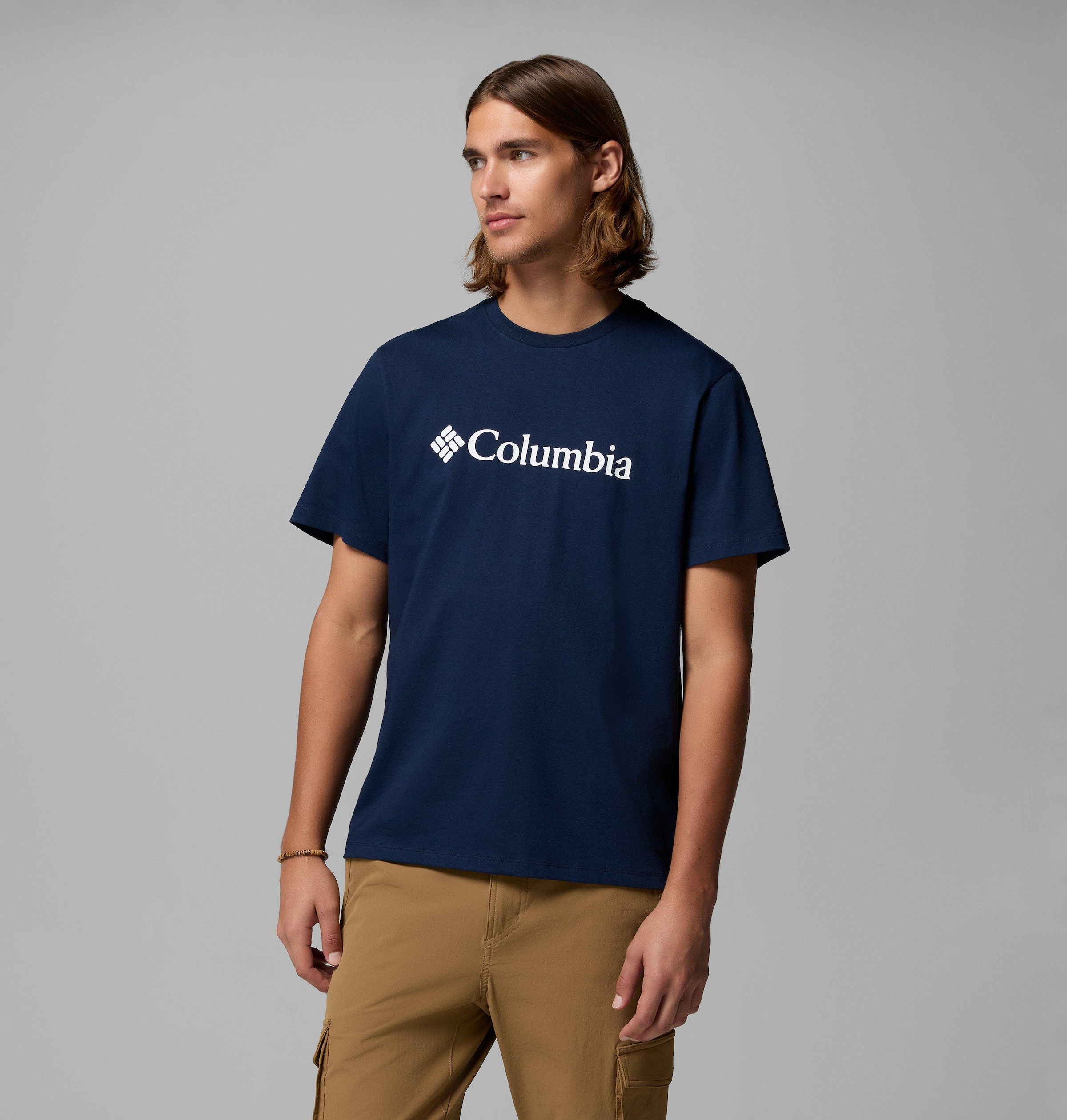 Columbia T-Shirt »CSC Basic Logo Tee« Kurzarm, mit Rundhalsausschnitt, aus Baumwolle, sportliche Passform