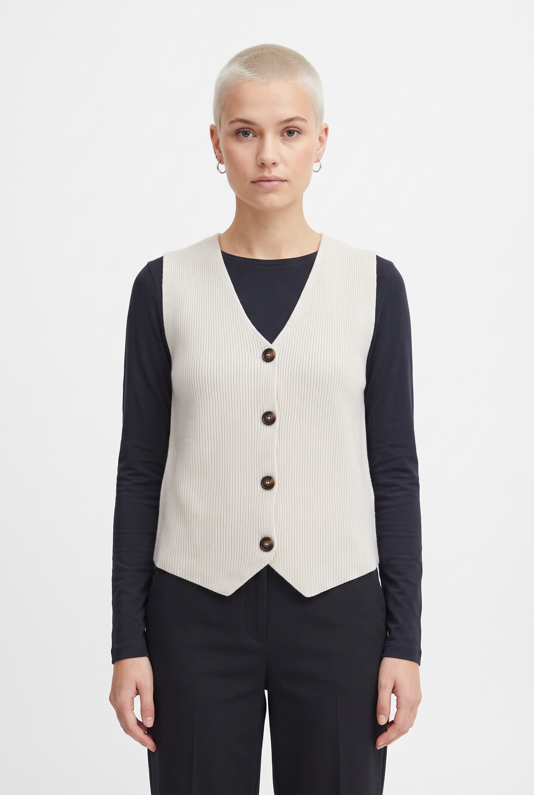 soyaconcept Gilet tricoté »SC-KANITA 27« mélange de viscose