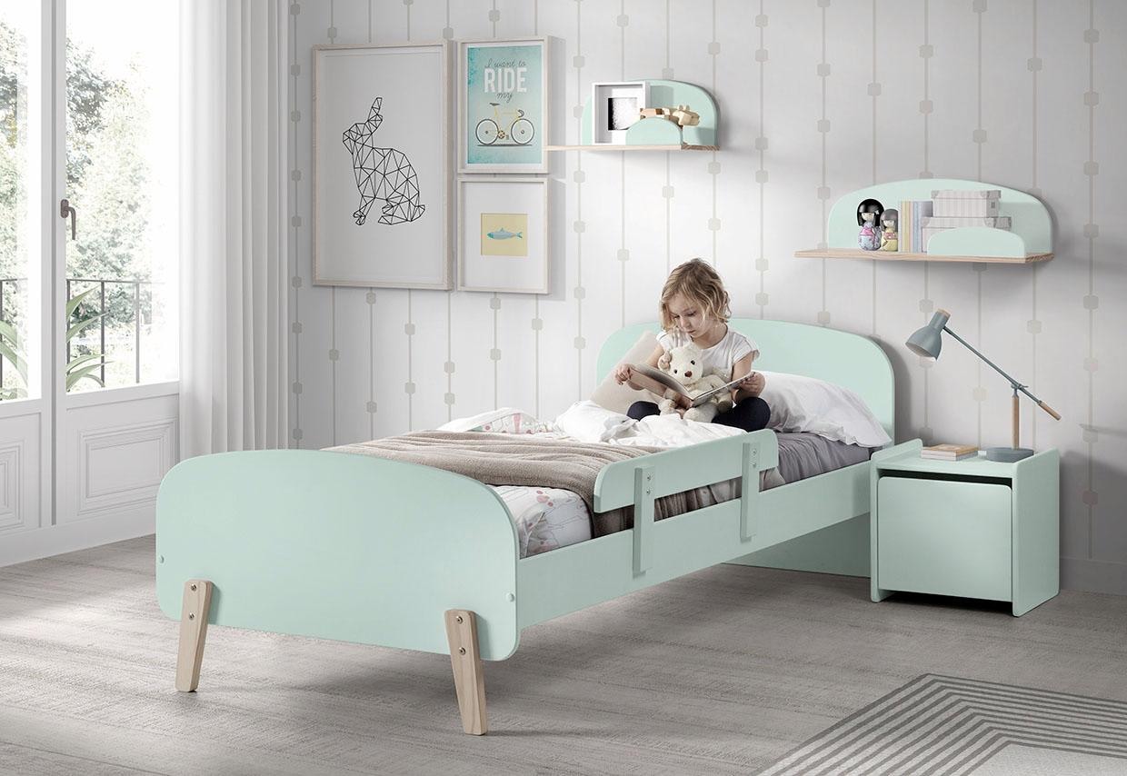 Vipack Nachtkonsole »Kiddy, mit 1 Drehtür, dahinter ein grosses Fach« B/H/T ca. 40x40x36cm, MDF lackiert, in verschiednen Farben erhältlich,  MDF-Oberfläche