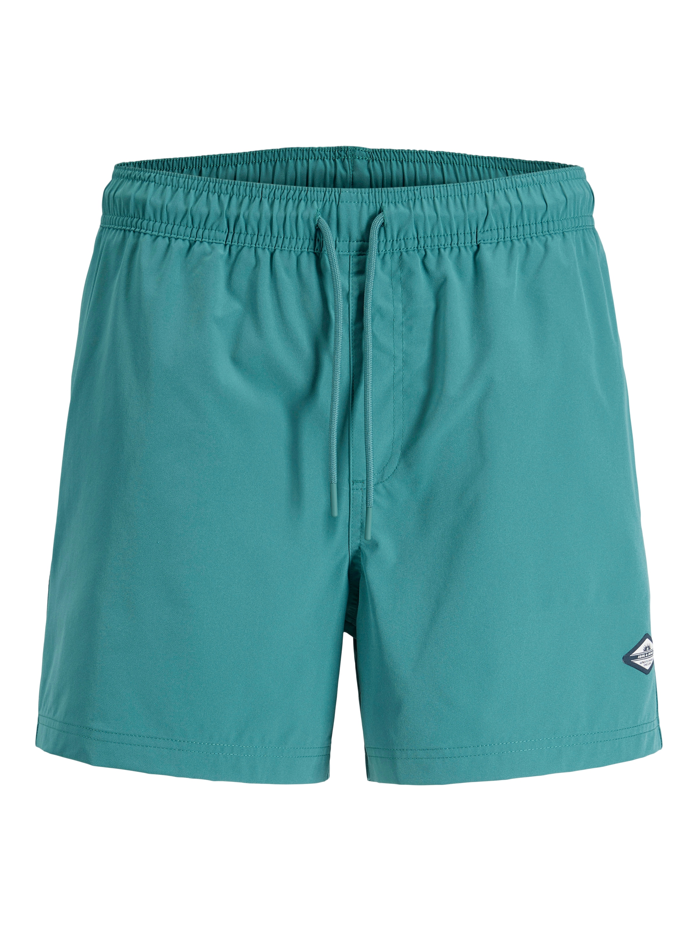 Jack & Jones PlusSize Short de bain »JPSTMAUI TROPIC SOLID SWIM SHORTS  PLS« Fibre synthétique, avec ceinture élastique