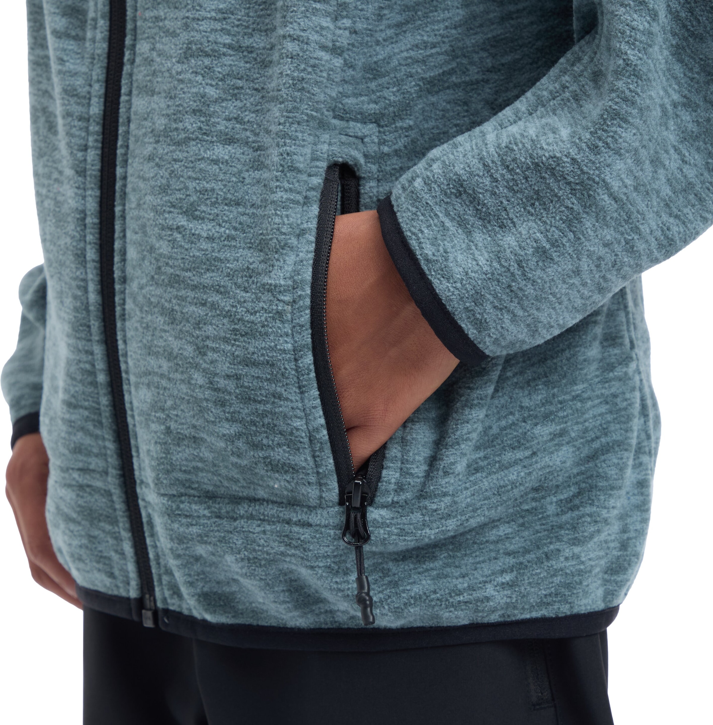 McKINLEY Fleecejacke »Fleece-Jacke Choco FZ HD FL B« 1 Stk. tlg. mit Kapuze