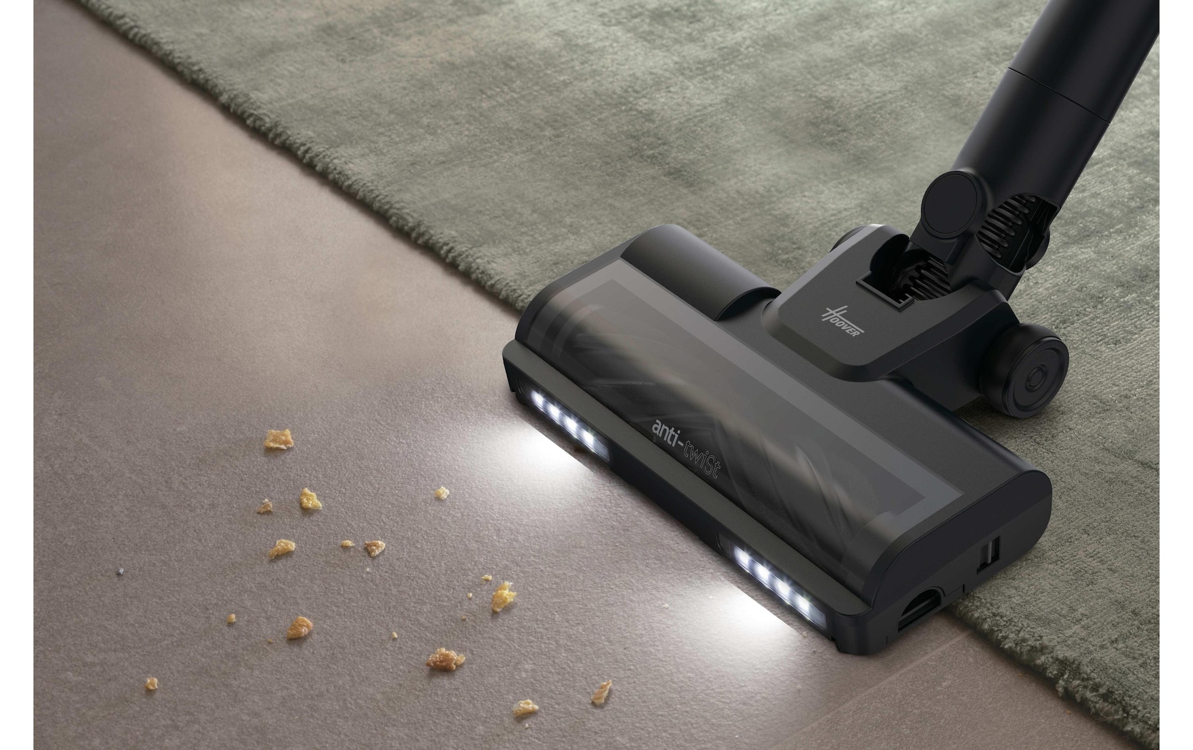 Hoover Akku-Hand-und Stielstaubsauger »HF210HP 11 Hf2« Ultraleichter Akku-Stabstaubsauger mit Ultra Compact X3-Technologie